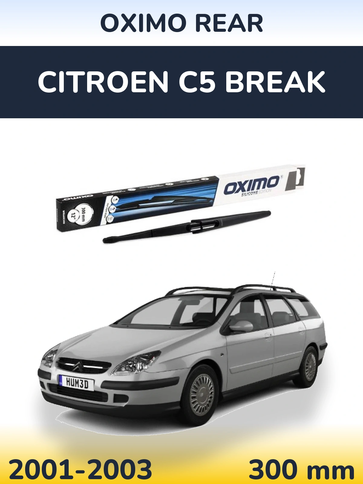 Tylna wycieraczka Oximo Rear 300 mm do Citroen C5 Break 2001-2003