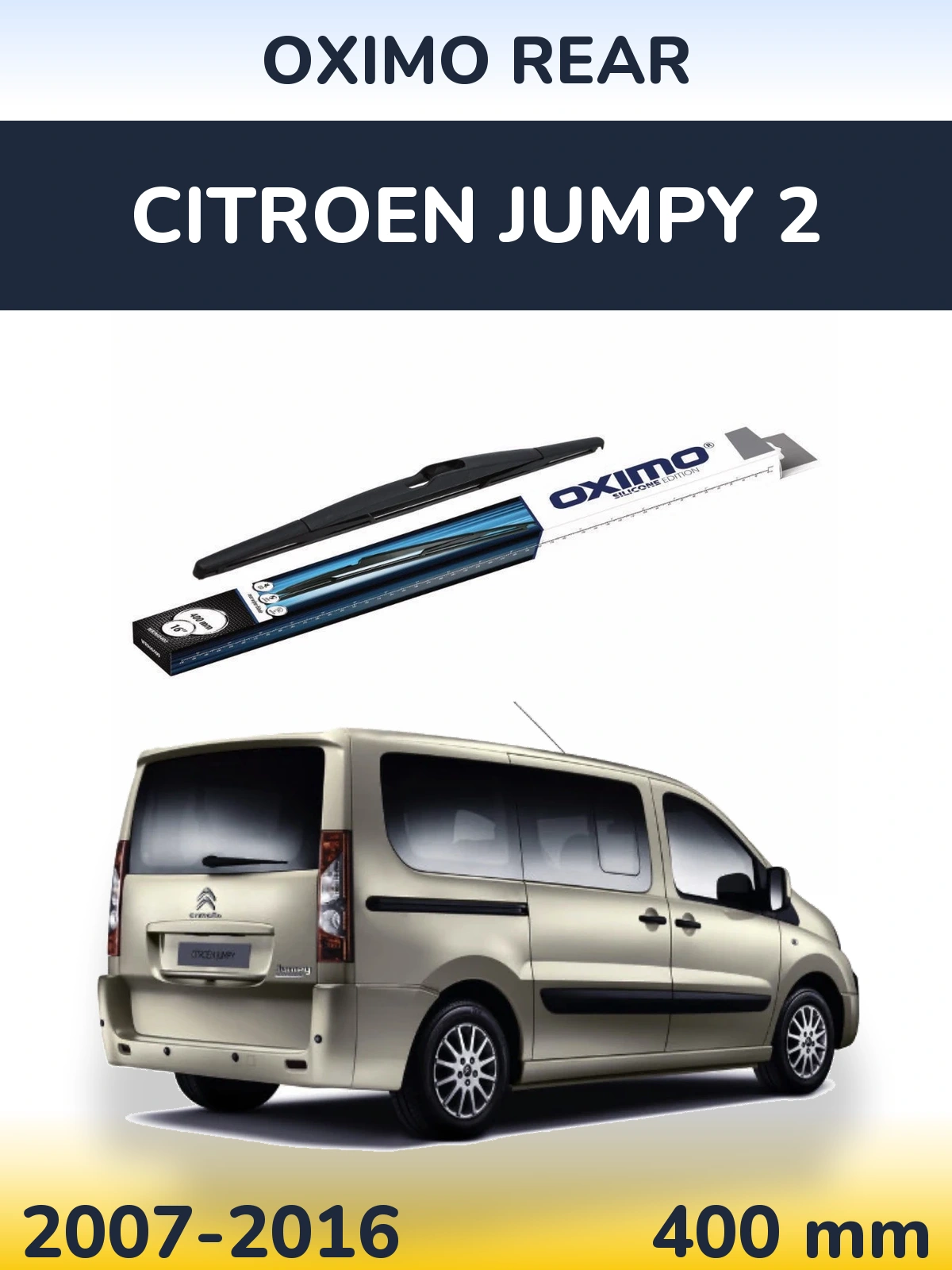 Tylna wycieraczka Oximo Rear 400 mm do Citroen Jumpy 2 2007-2016
