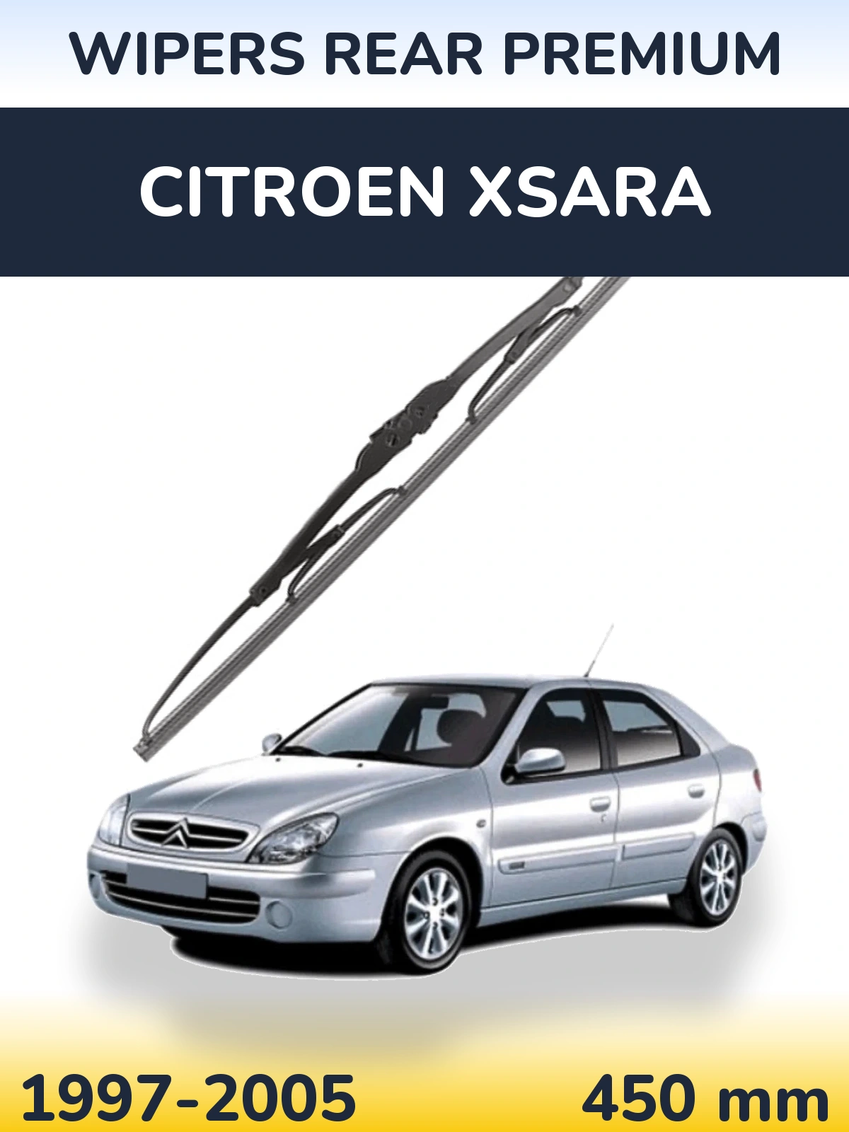 Tylna wycieraczka WIPERS REAR PREMIUM 450 mm do Citroen Xsara 1997-2005