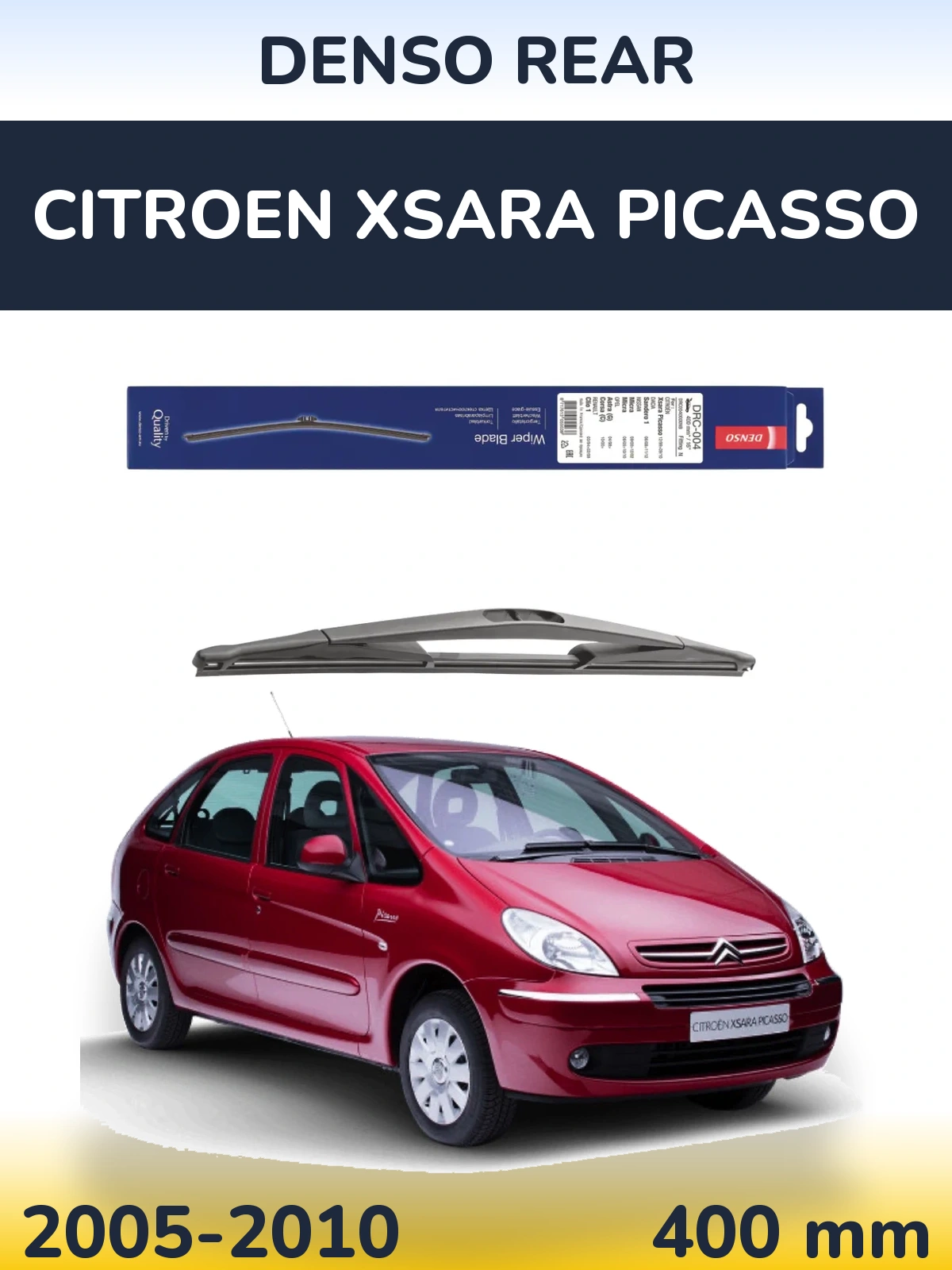 Tylna wycieraczka Denso Rear 400 mm do Citroen Xsara Picasso 2005-2010