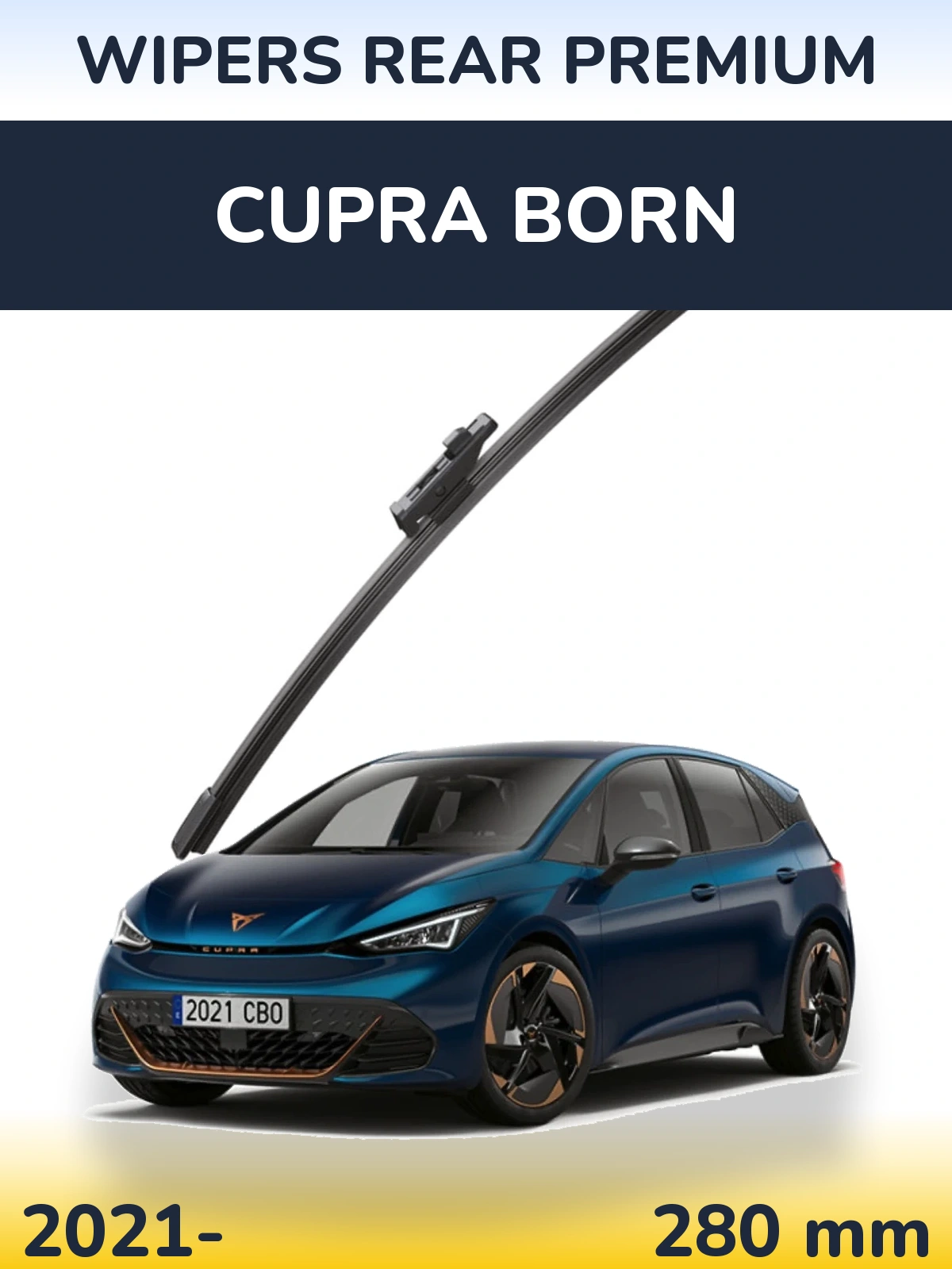 Tylna wycieraczka WIPERS REAR PREMIUM 280 mm do Cupra Born 2021-2026
