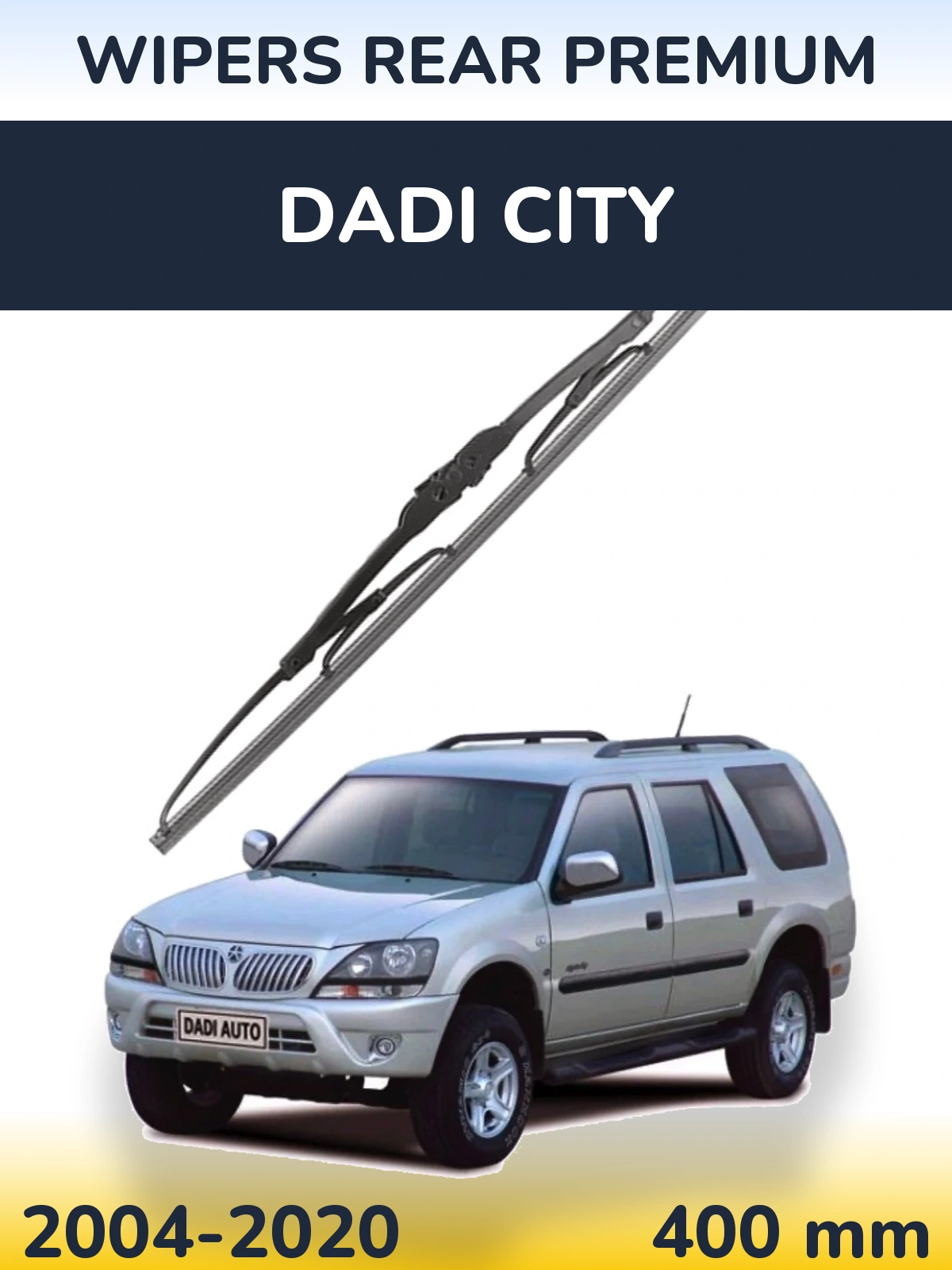Tylna wycieraczka WIPERS REAR PREMIUM 400 mm do Dadi City 2004-2020