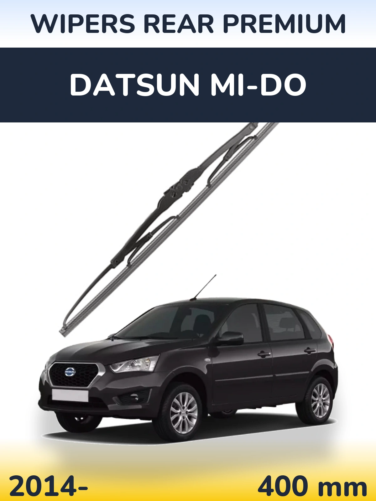 Tylna wycieraczka WIPERS REAR PREMIUM 400 mm do Datsun mi-DO 2014-2026