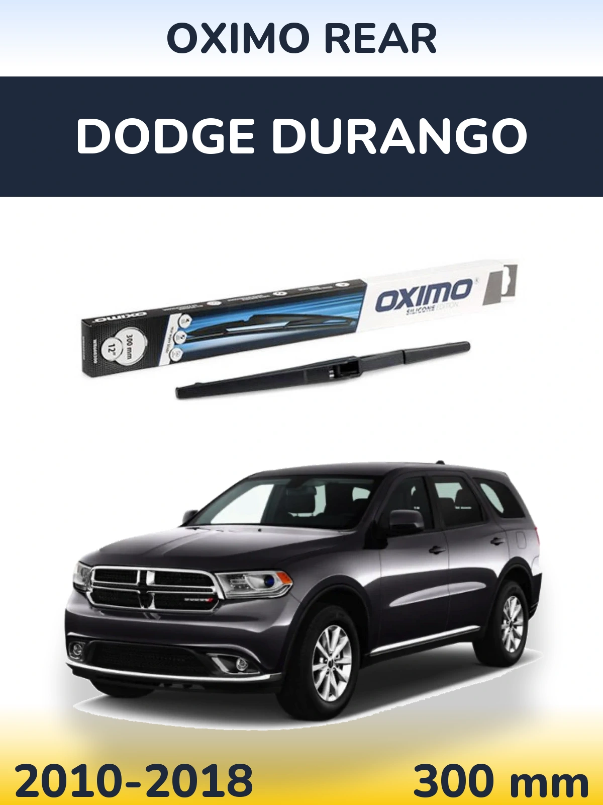 Tylna wycieraczka Oximo Rear 300 mm do Dodge Durango 2010-2018