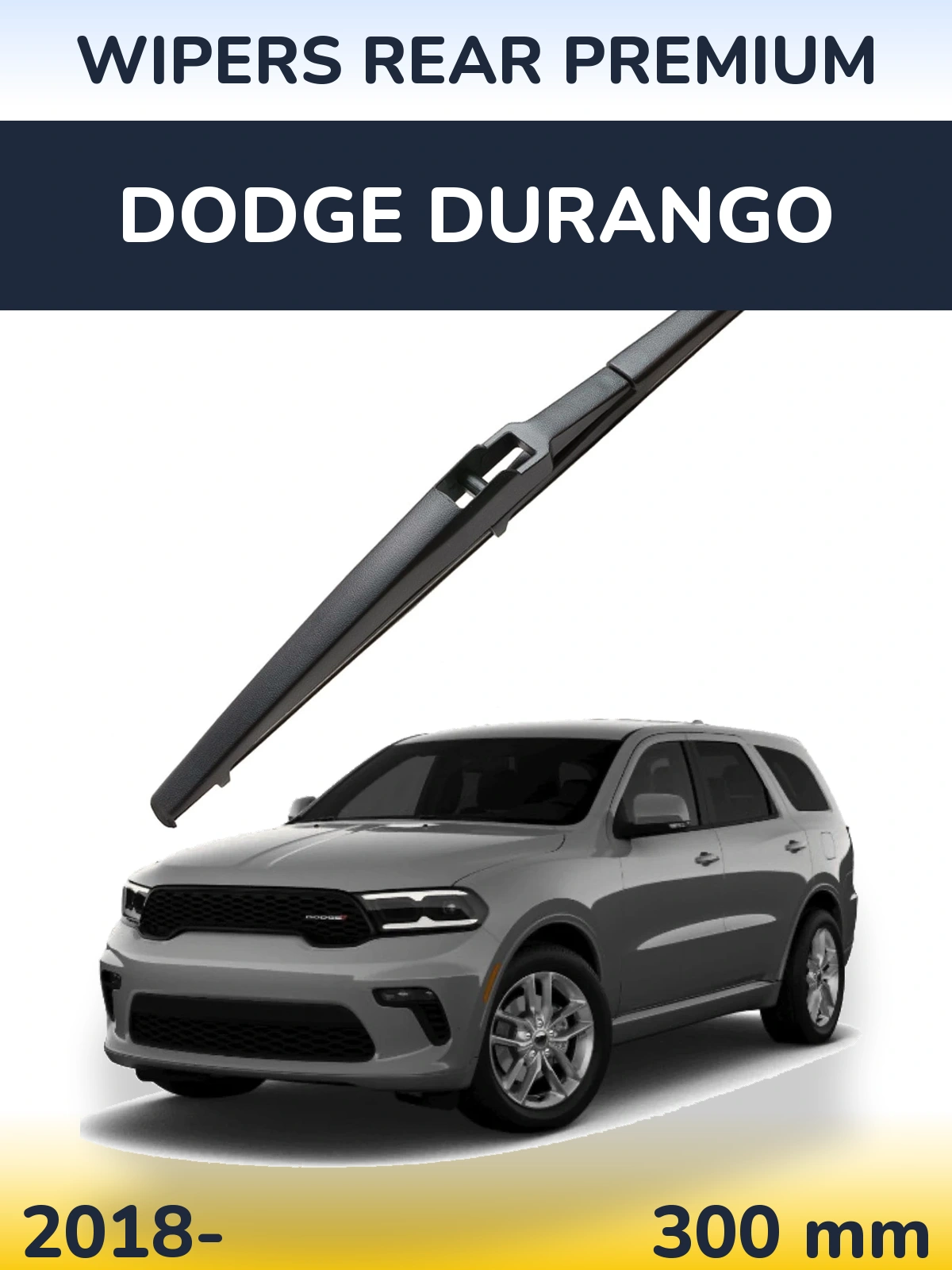 Tylna wycieraczka WIPERS REAR PREMIUM 300 mm do Dodge Durango 2018-2026