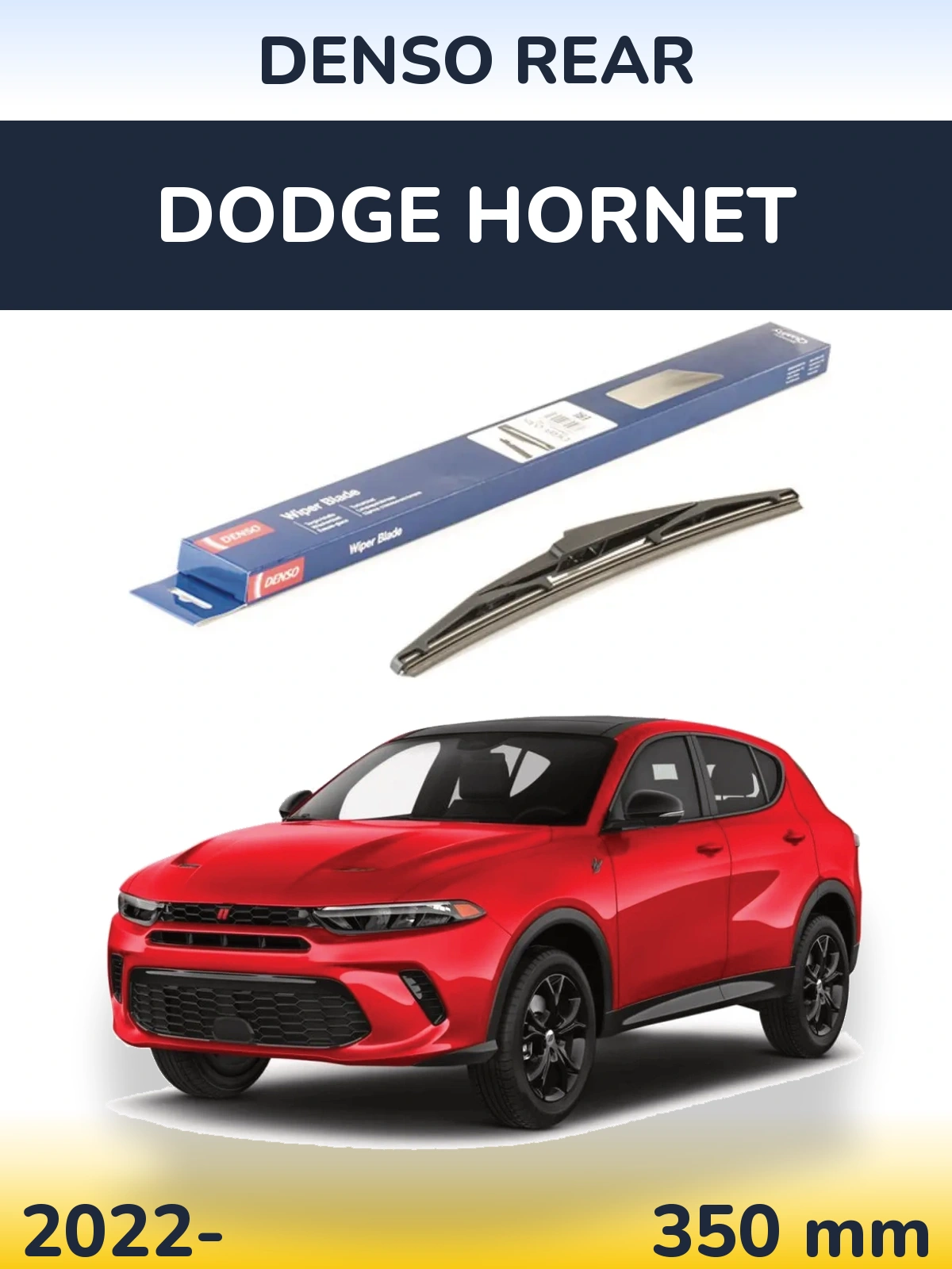 Tylna wycieraczka Denso Rear 350 mm do Dodge Hornet 2022-2026