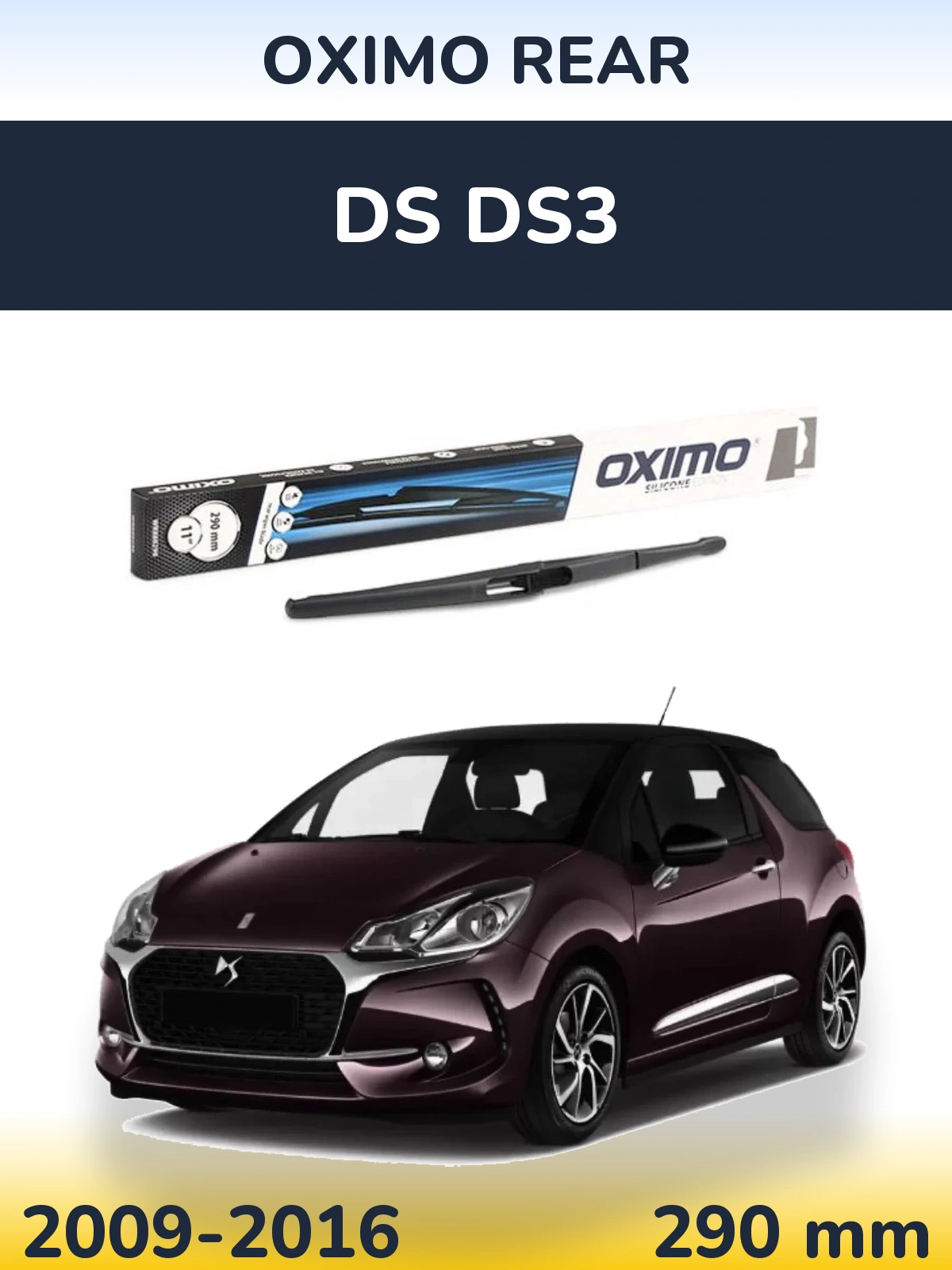 Tylna wycieraczka Oximo Rear 290 mm do DS DS3 2009-2016