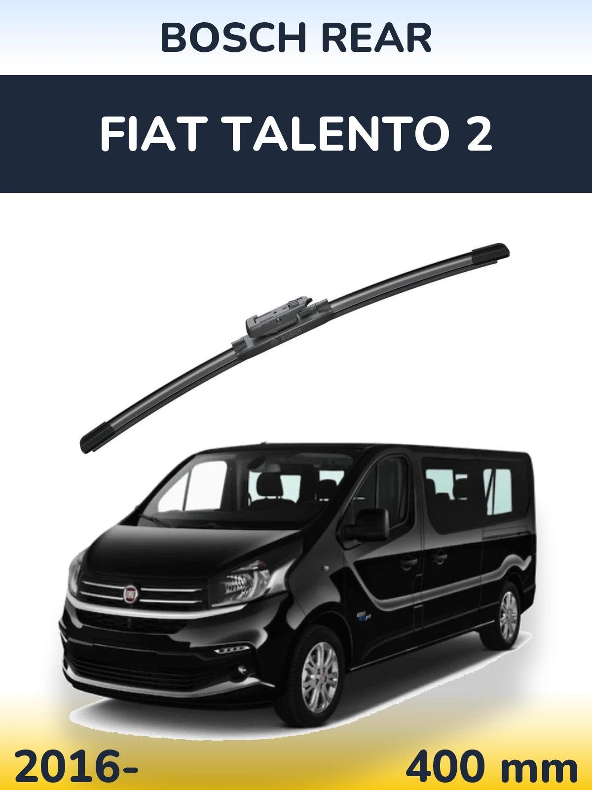 Tylna wycieraczka BOSCH Rear 400 mm do Fiat Talento 2 2016-2026