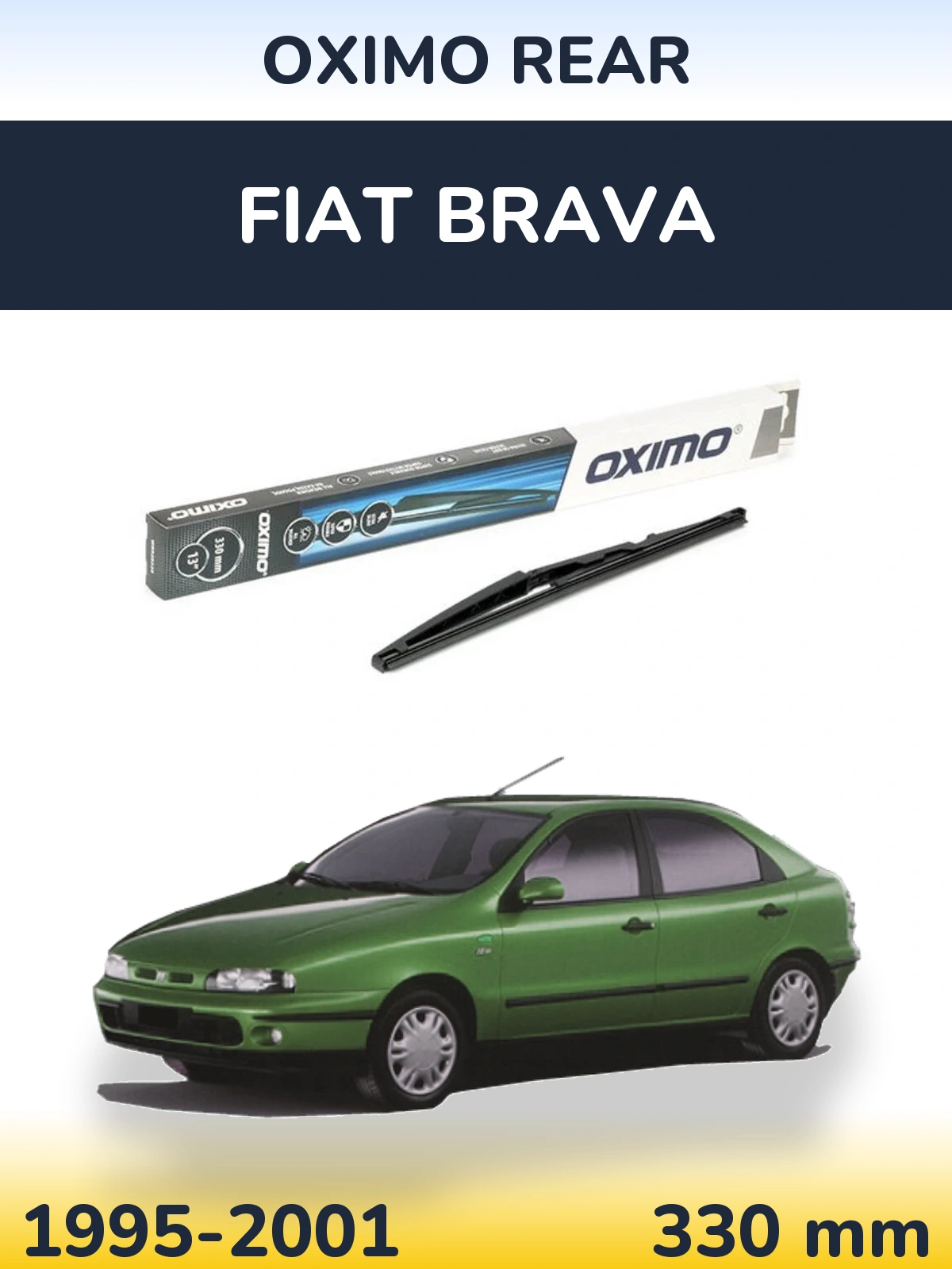 Tylna wycieraczka Oximo Rear 330 mm do Fiat Brava 1995-2001