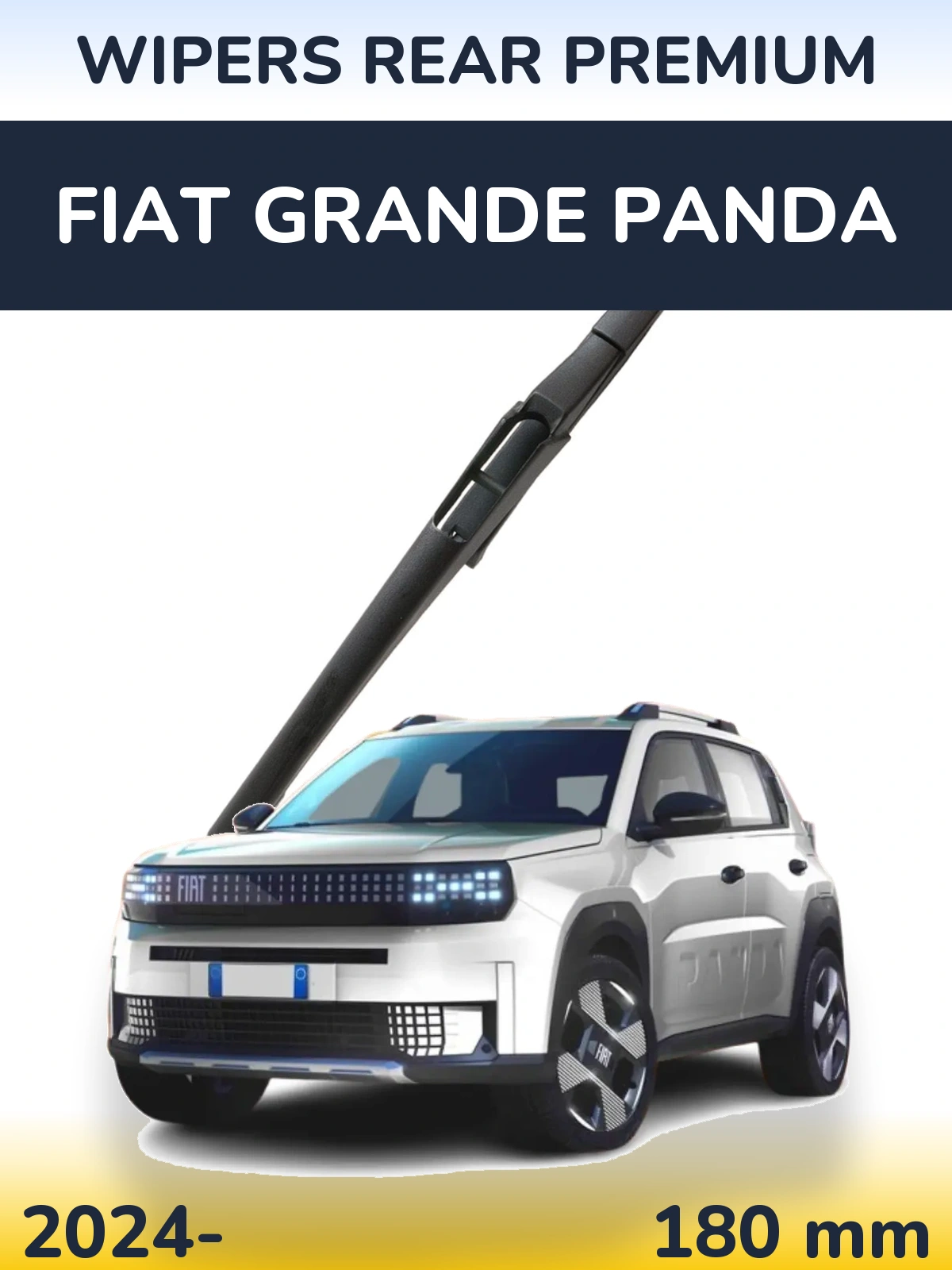 Tylna wycieraczka WIPERS REAR PREMIUM 180 mm do Fiat Grande Panda 2024-2026