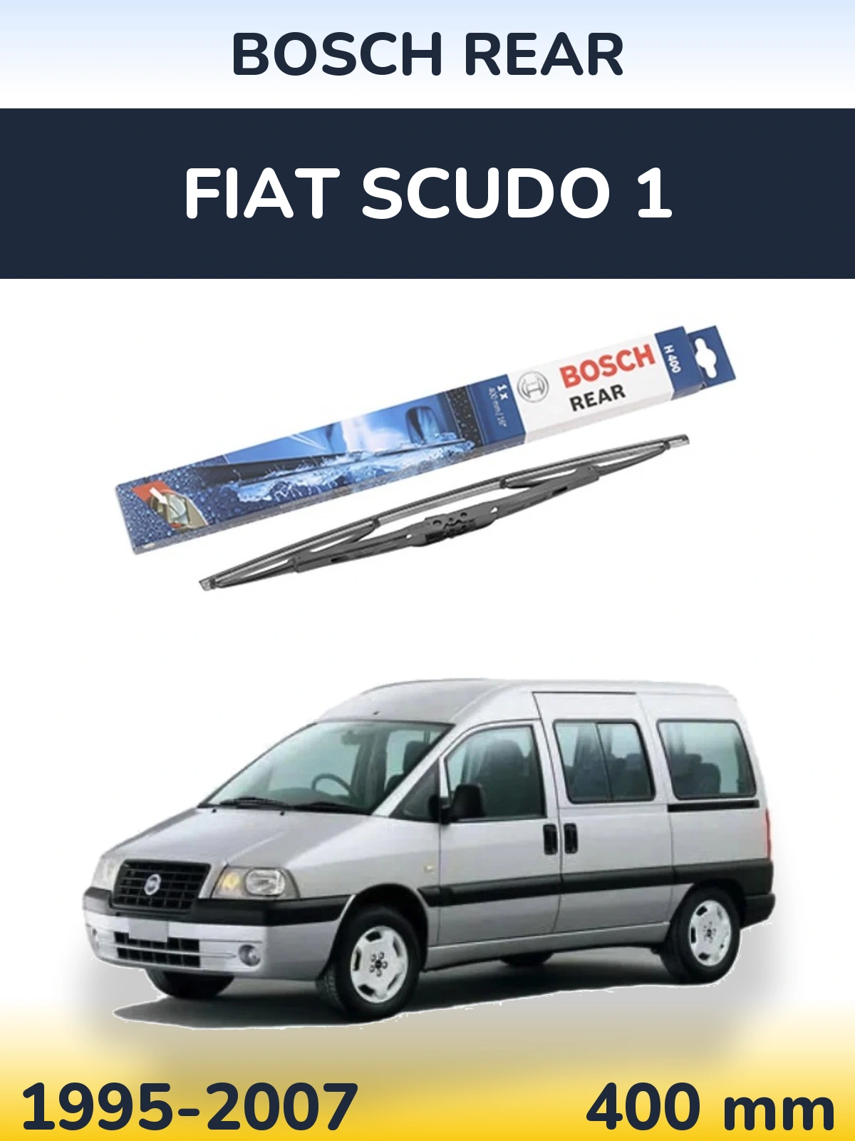 Tylna wycieraczka BOSCH Rear 400 mm do Fiat Scudo 1 1995-2007