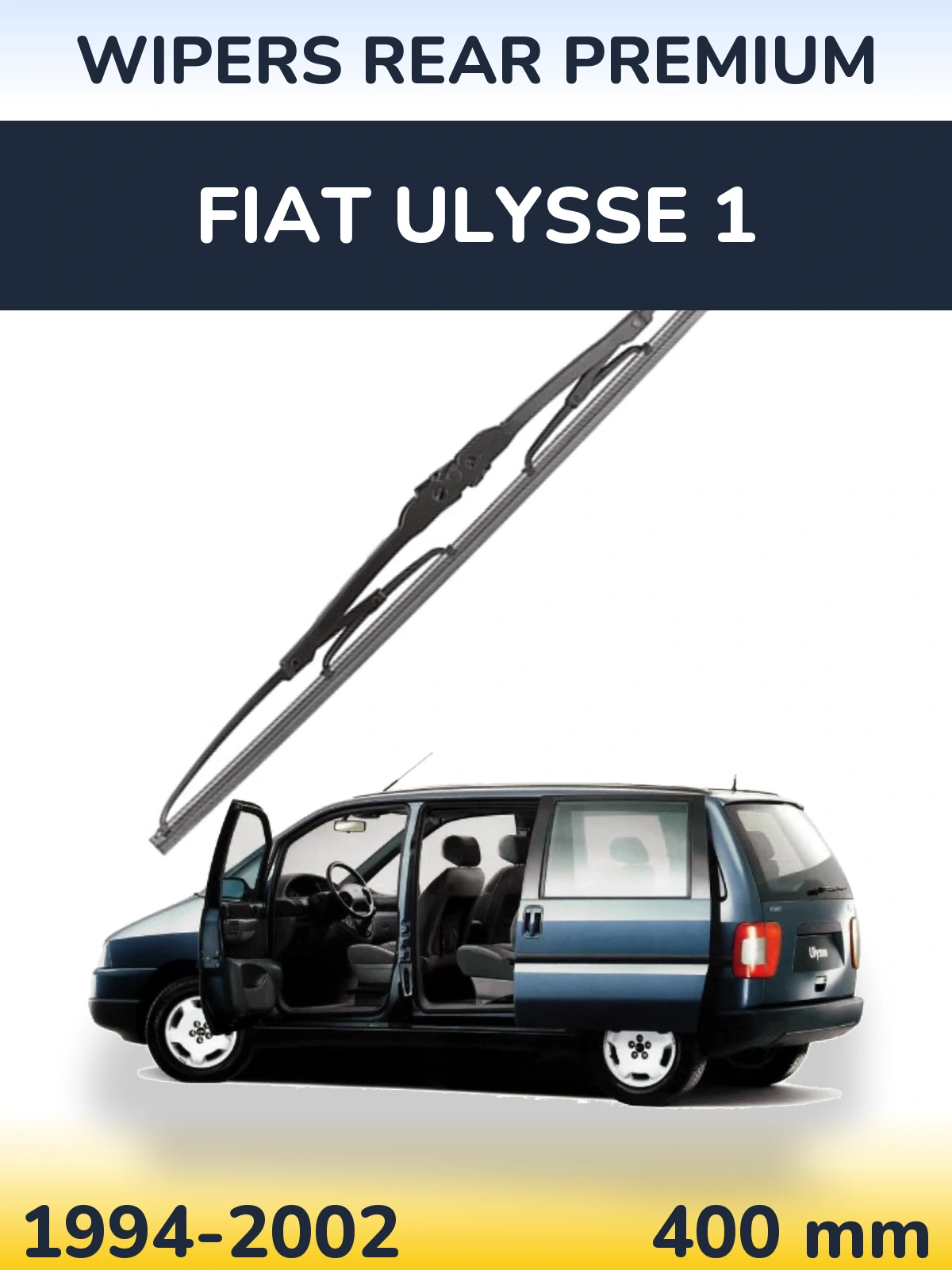 Tylna wycieraczka WIPERS REAR PREMIUM 400 mm do Fiat Ulysse 1 1994-2002