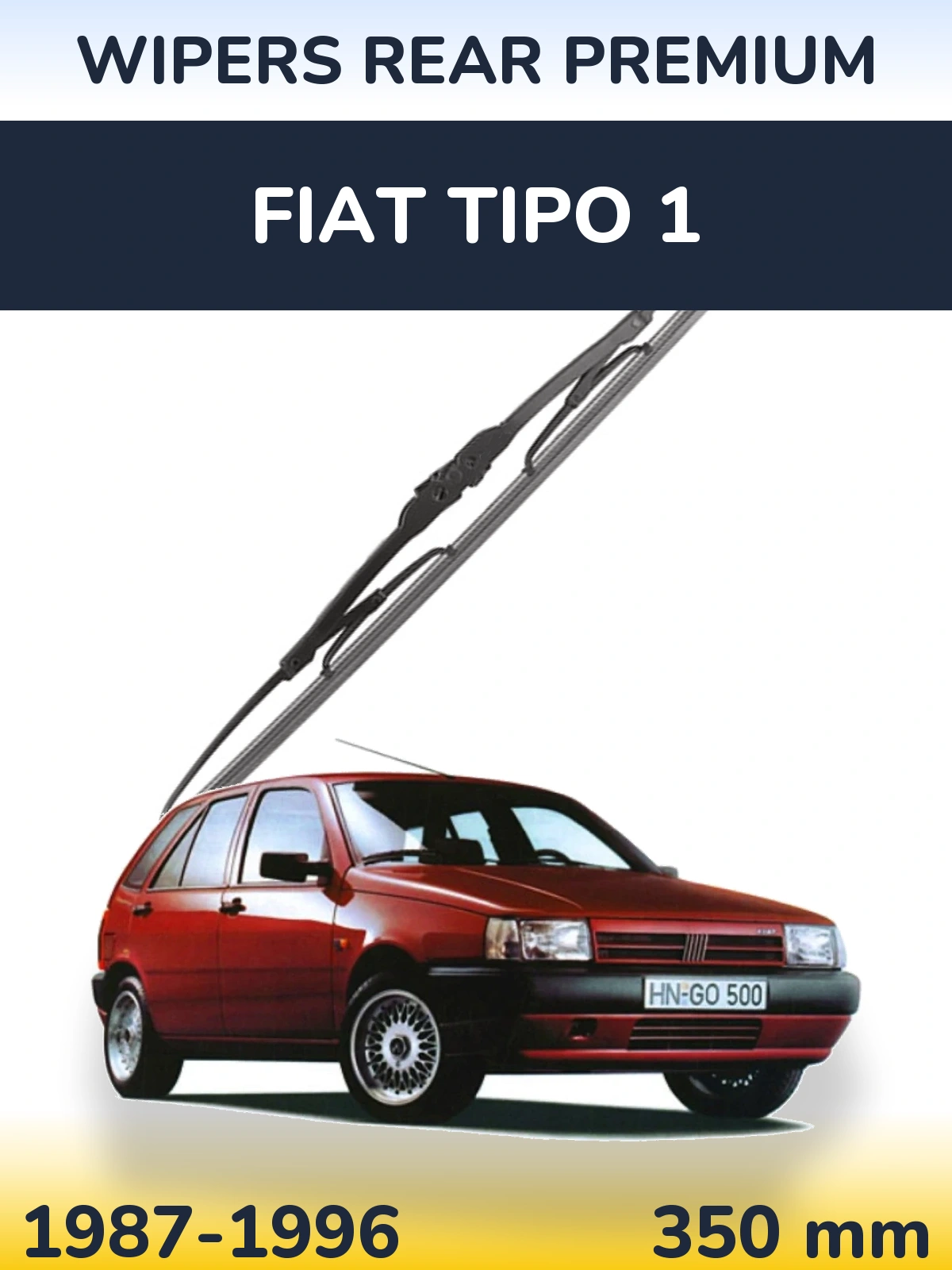 Tylna wycieraczka WIPERS REAR PREMIUM 350 mm do Fiat Tipo 1 1987-1996