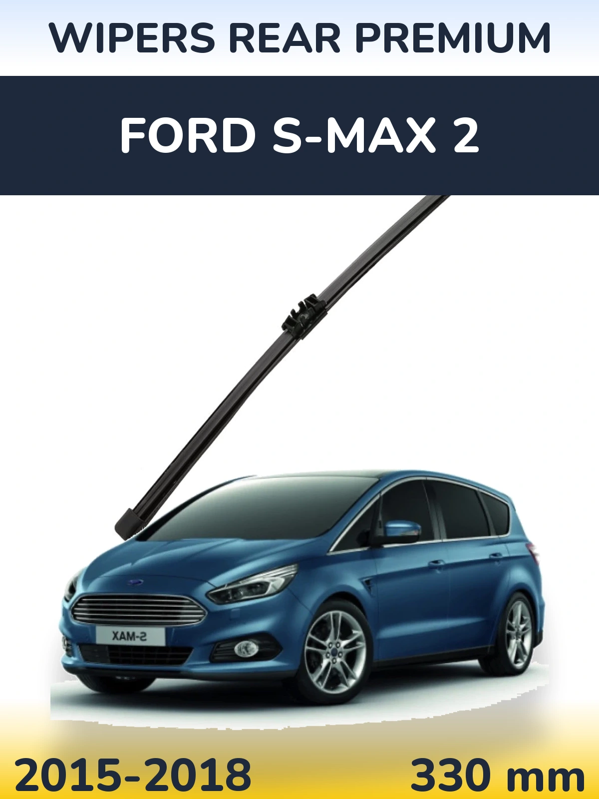 Tylna wycieraczka WIPERS REAR PREMIUM 330 mm do Ford S-MAX 2 2015-2018