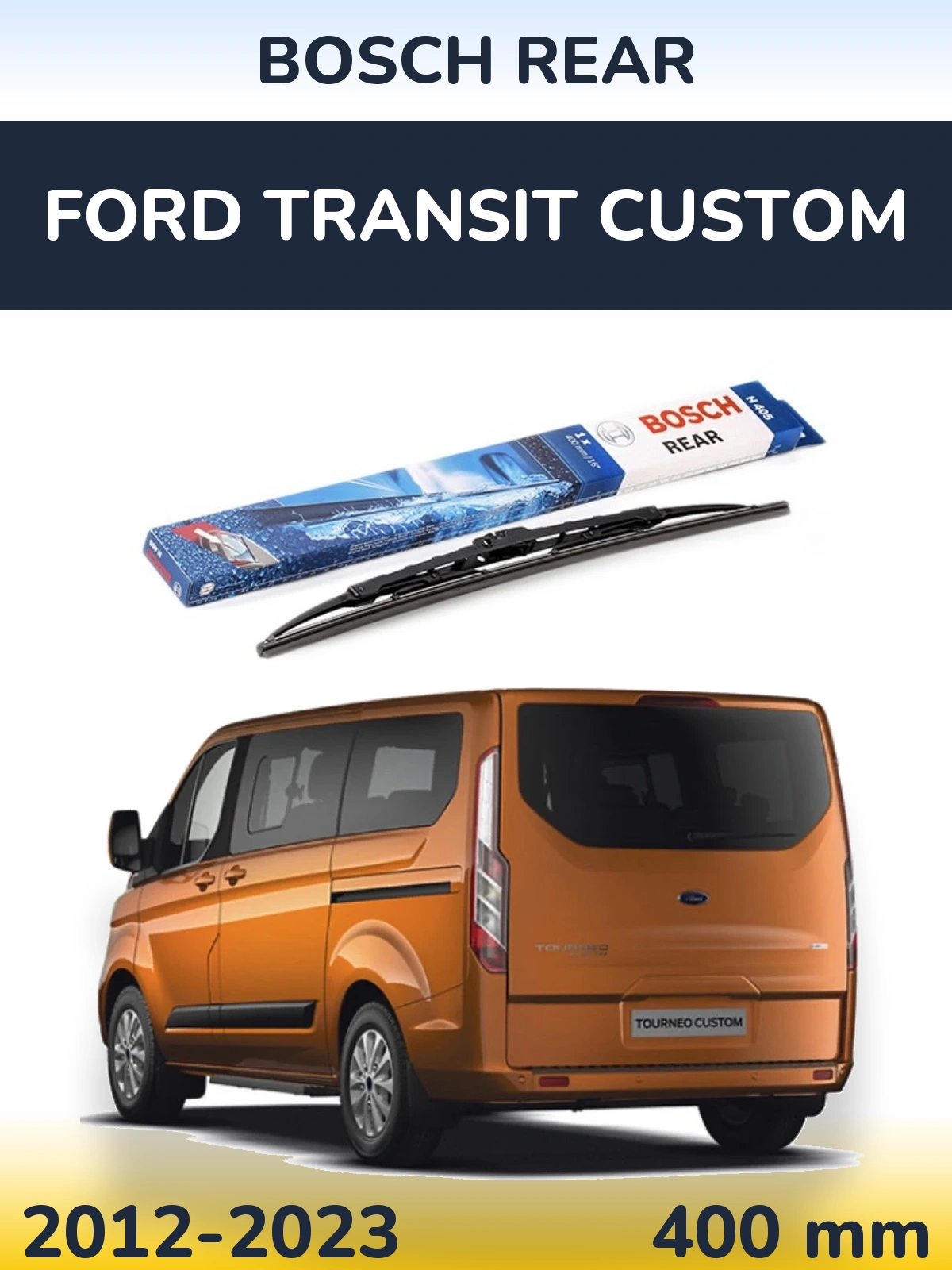 Tylna wycieraczka BOSCH Rear 380 mm do Ford Transit Custom 2012-2023