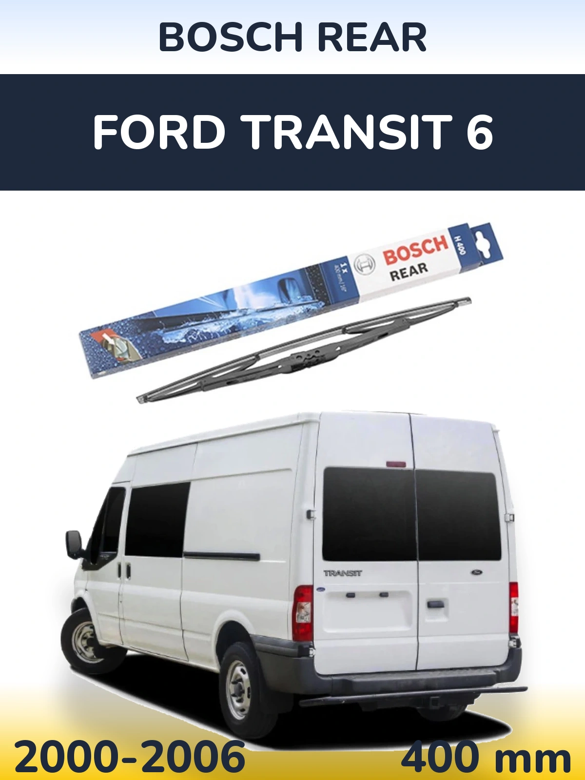Tylna wycieraczka BOSCH Rear 400 mm do Ford Transit 6 2000-2006