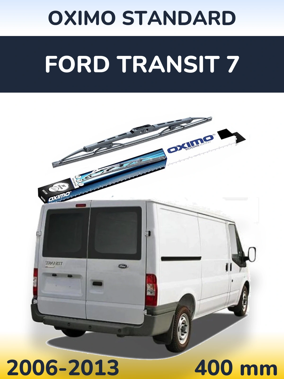 Tylna wycieraczka Oximo Standard 400 mm do Ford Transit 7 2006-2013