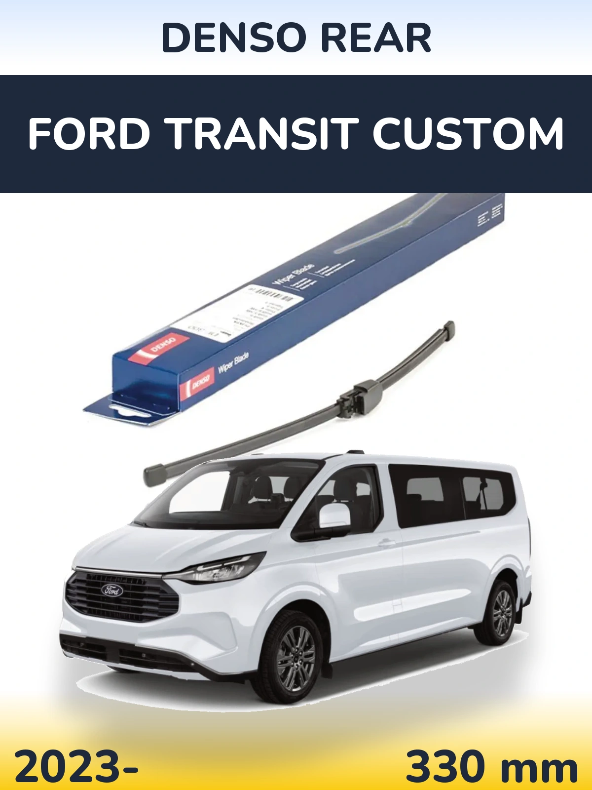 Задний дворник Denso Rear 335 мм для Ford Transit Custom 2023-2026