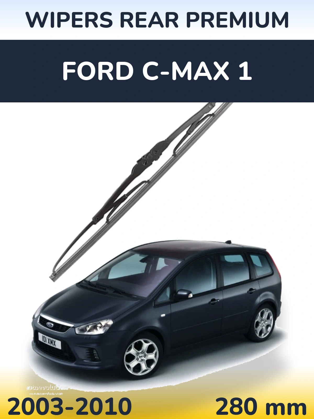 Tylna wycieraczka WIPERS REAR PREMIUM 280 mm do Ford C-MAX 1 2003-2010