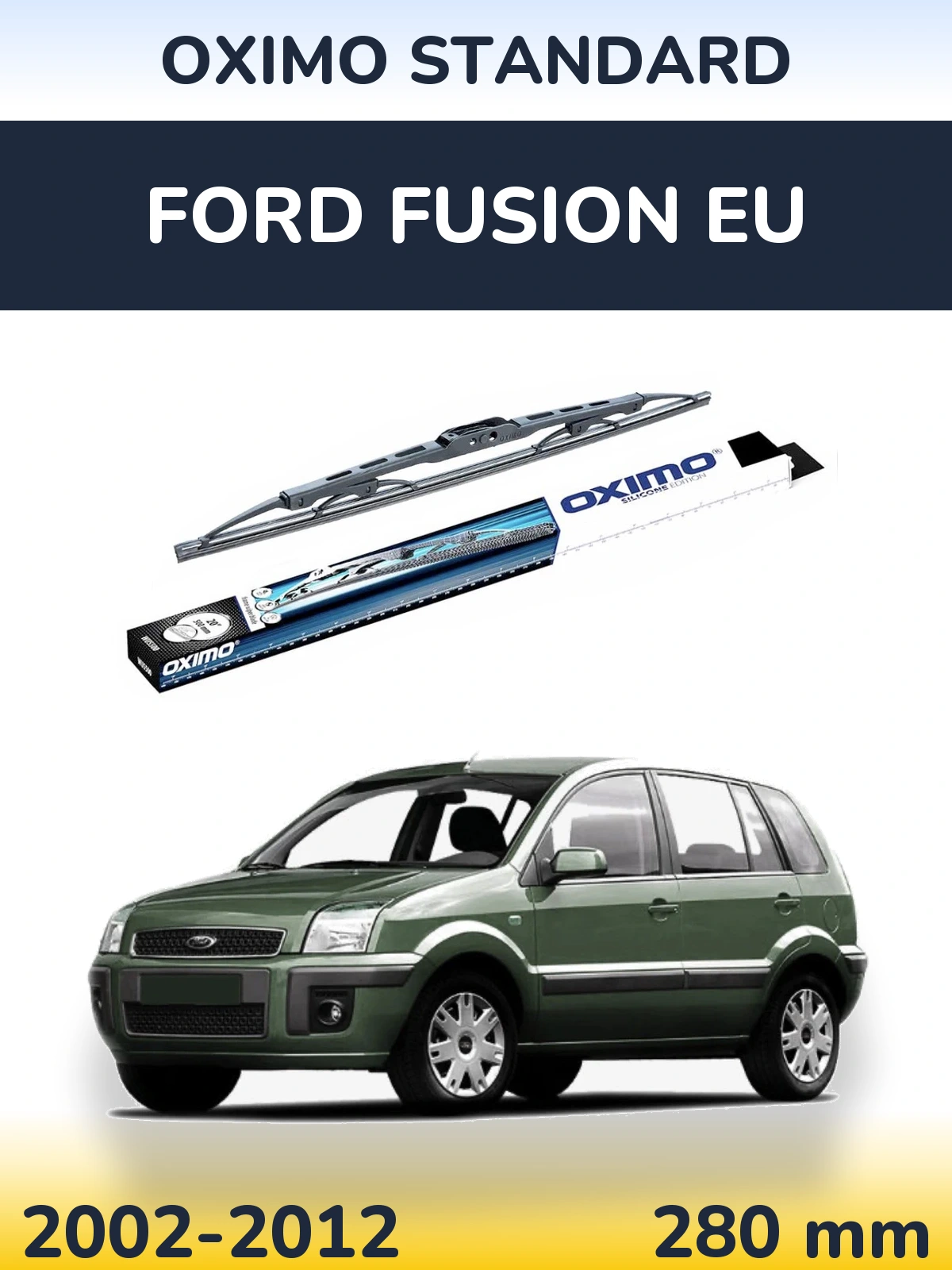 Tylna wycieraczka Oximo Standard 275 mm do Ford Fusion EU 2002-2012