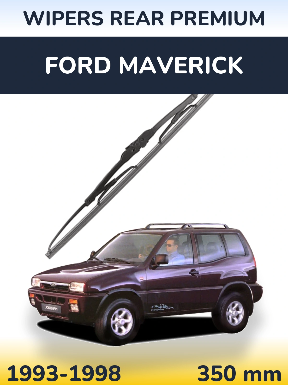 Tylna wycieraczka WIPERS REAR PREMIUM 350 mm do Ford Maverick 1993-1998