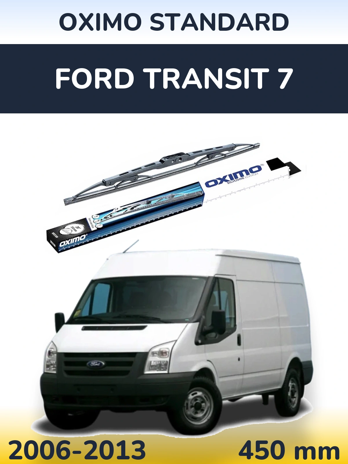 Tylna wycieraczka Oximo Standard 450 mm do Ford Transit 7 2006-2013