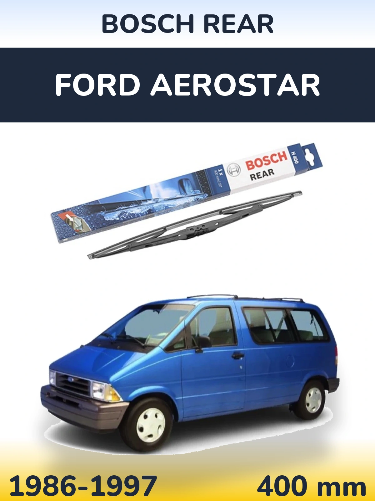 Tylna wycieraczka BOSCH Rear 400 mm do Ford Aerostar 1986-1997