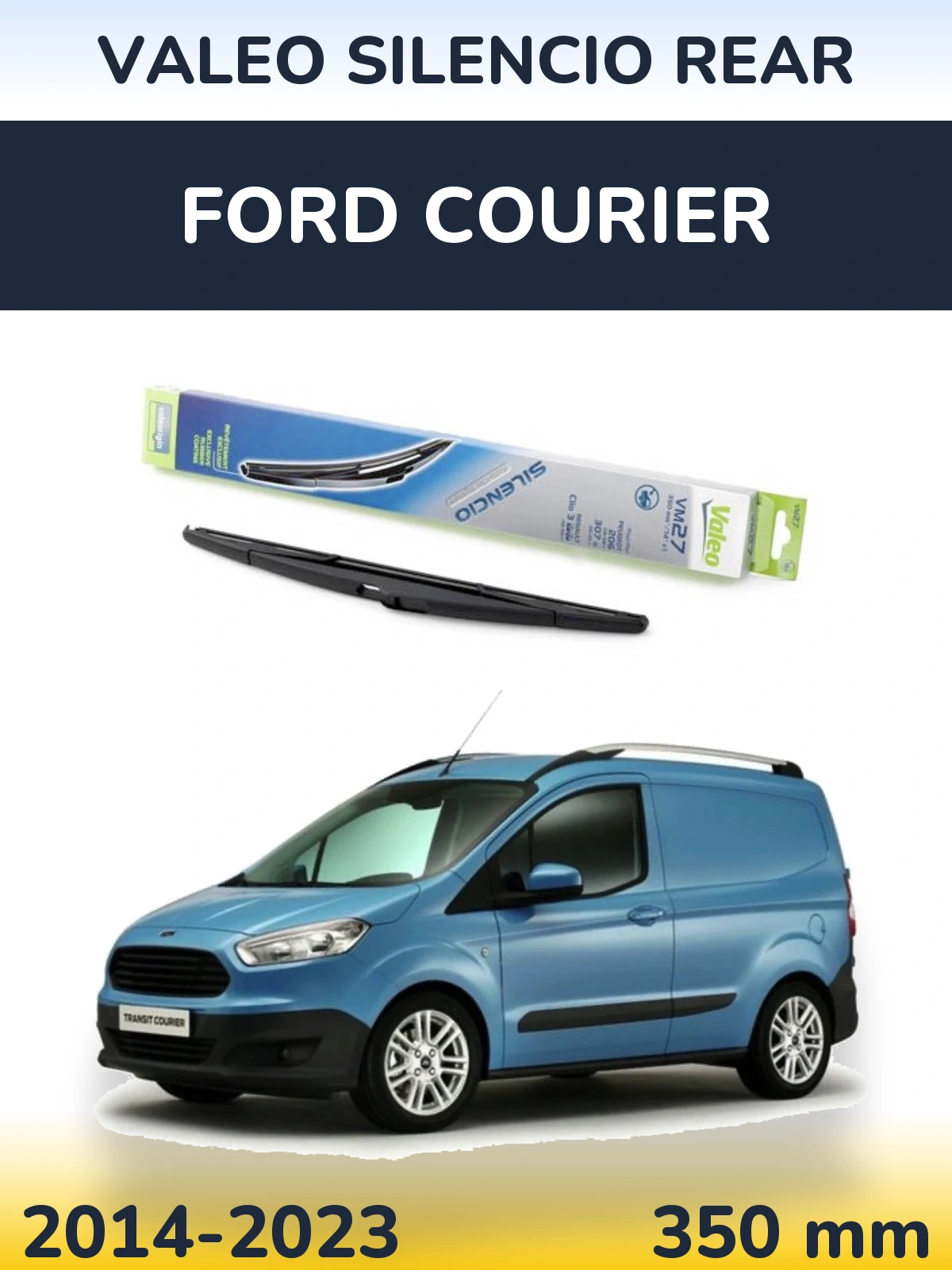 Задний дворник Valeo Silencio Rear 350 мм для Ford Courier 2014-2023