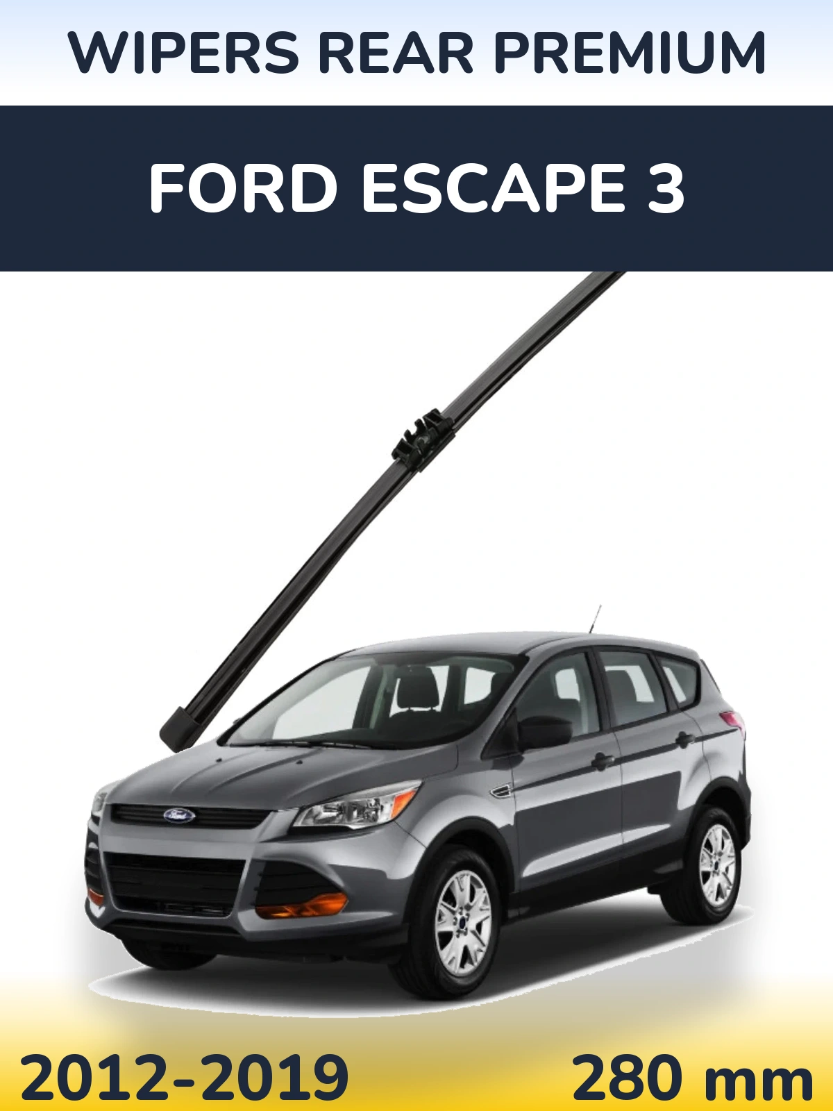 Tylna wycieraczka WIPERS REAR PREMIUM 280 mm do Ford Escape 3 2012-2019