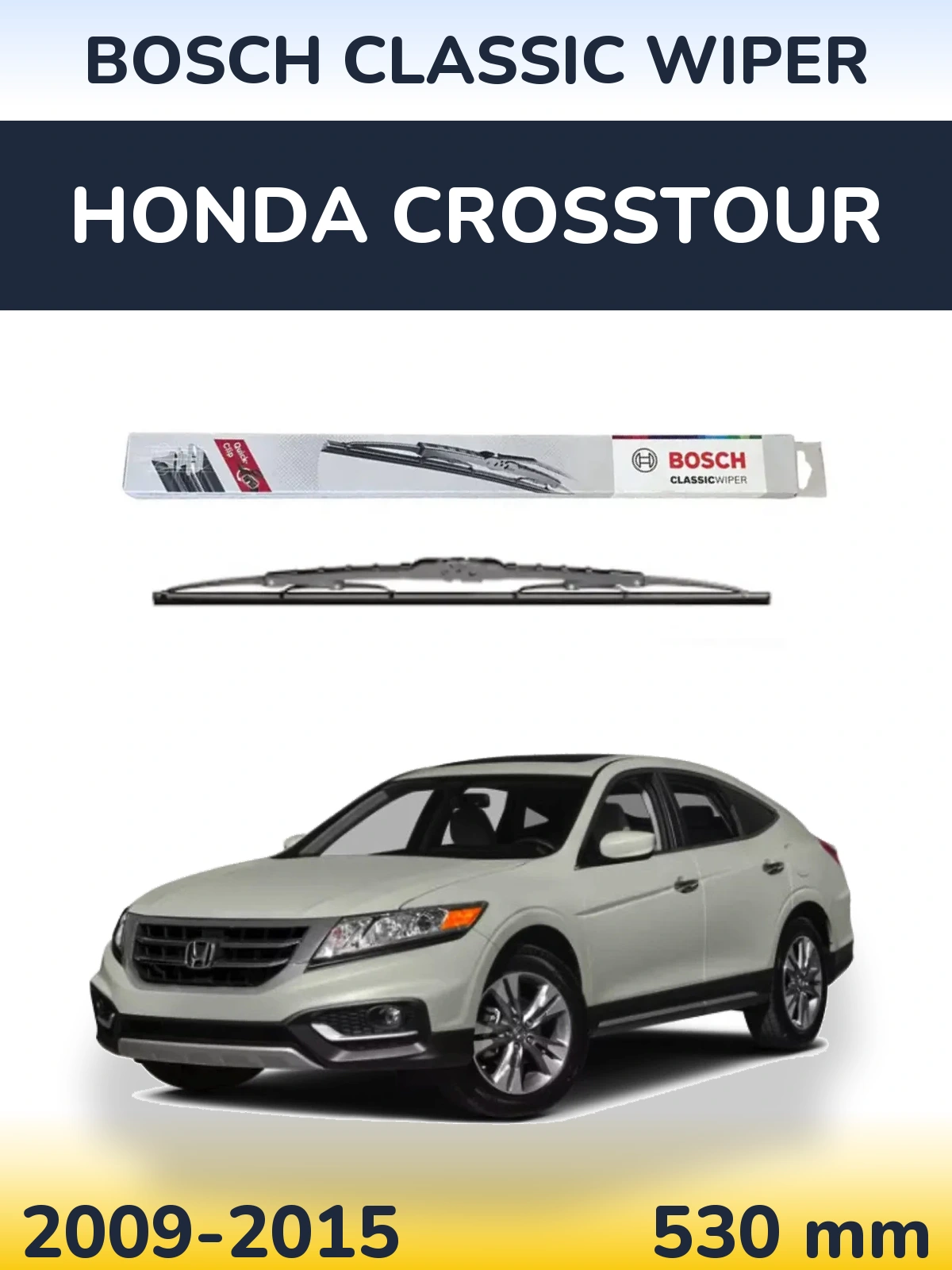 Tylna wycieraczka BOSCH Classic Wiper 530 mm do Honda Crosstour 2009-2015