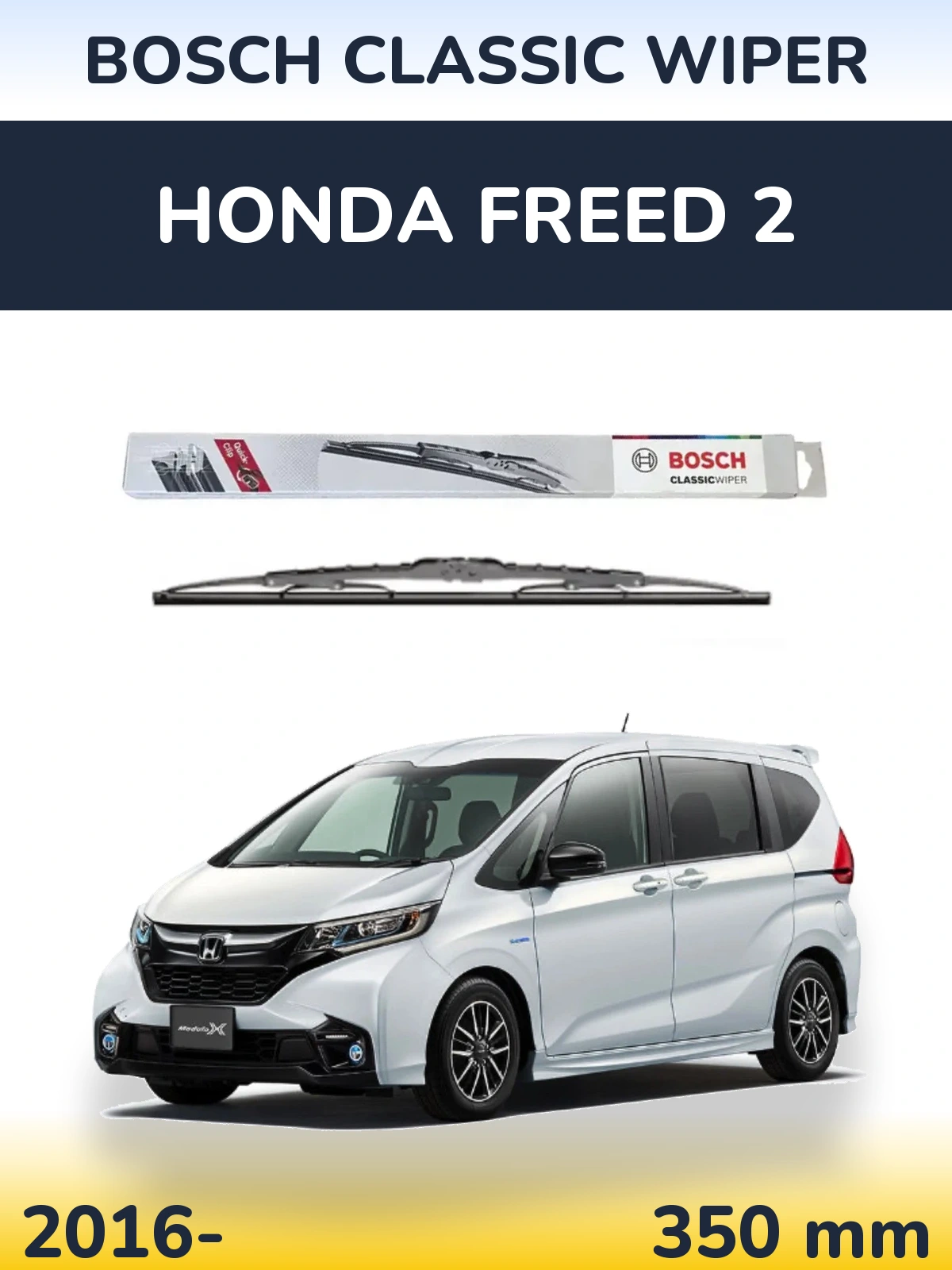 Tylna wycieraczka BOSCH Classic Wiper 340 mm do Honda Freed 2 2016-2026