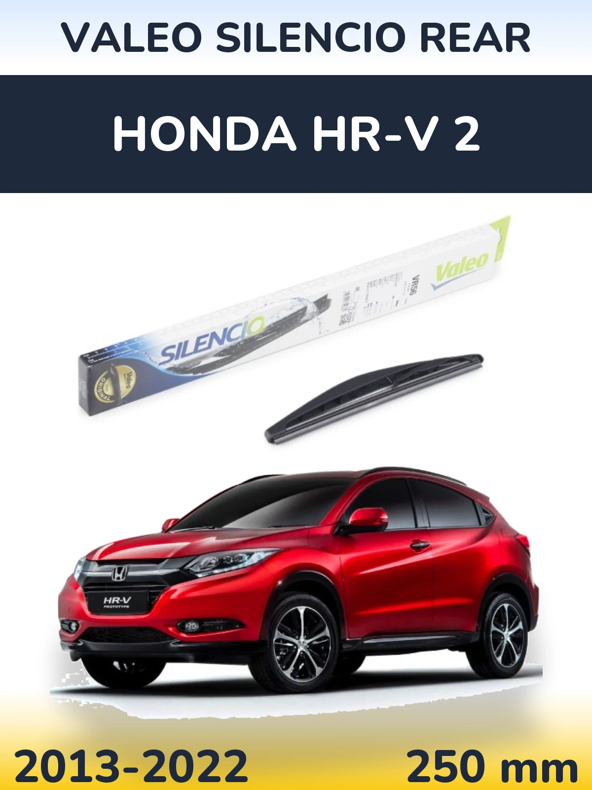 Tylna wycieraczka Valeo Silencio Rear 240 mm do Honda HR-V 2 2013-2022