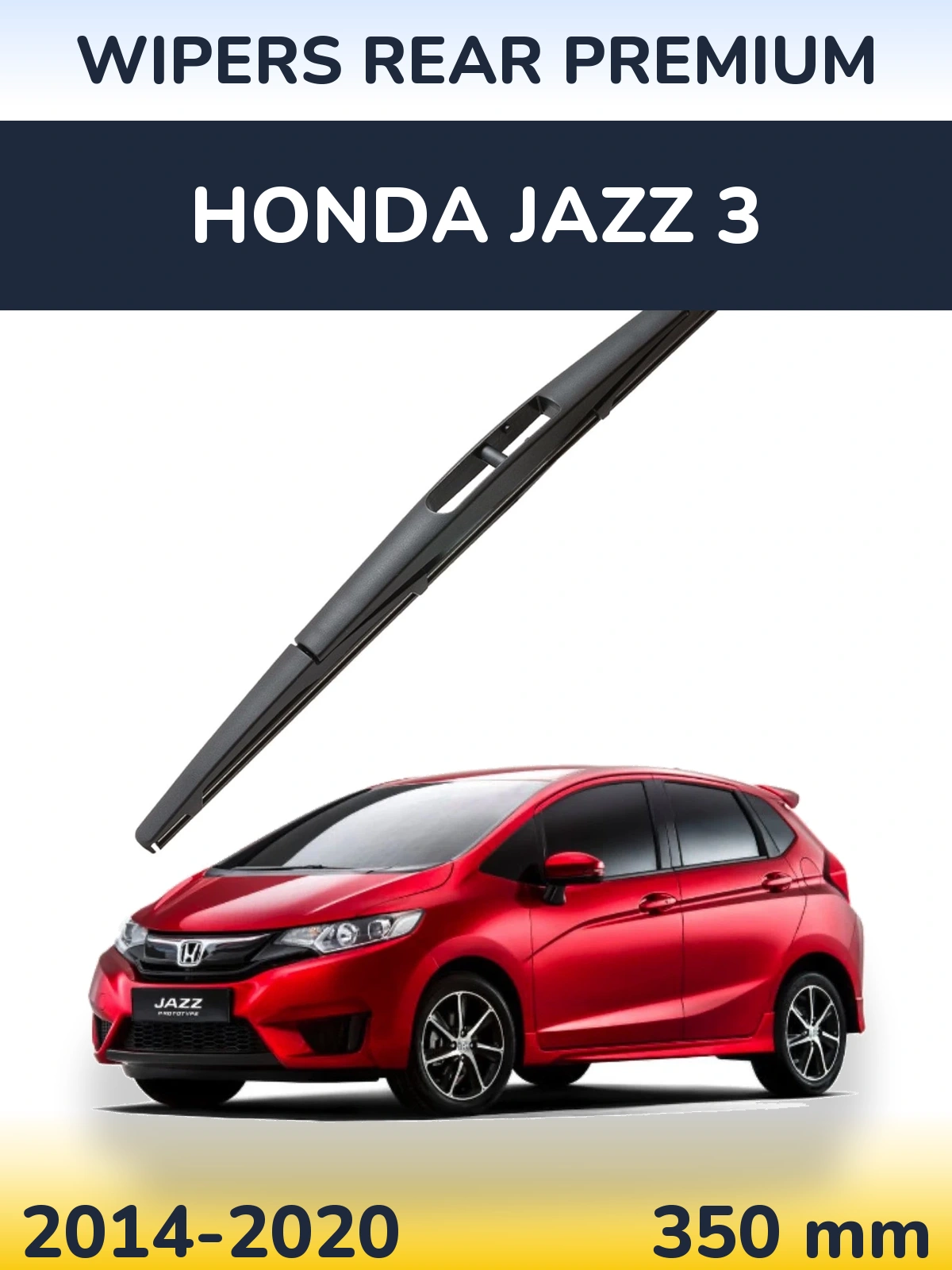 Tylna wycieraczka WIPERS REAR PREMIUM 350 mm do Honda Jazz 3 2014-2020
