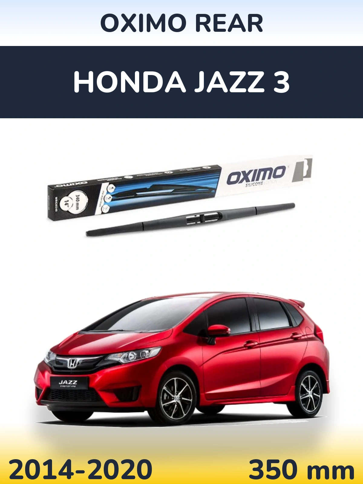Tylna wycieraczka Oximo Rear 350 mm do Honda Jazz 3 2014-2020