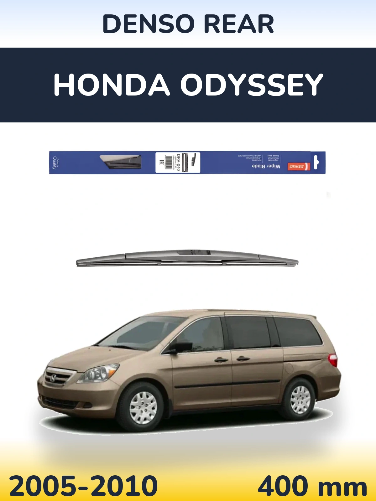 Tylna wycieraczka Denso Rear 400 mm do Honda Odyssey 3 2005-2010