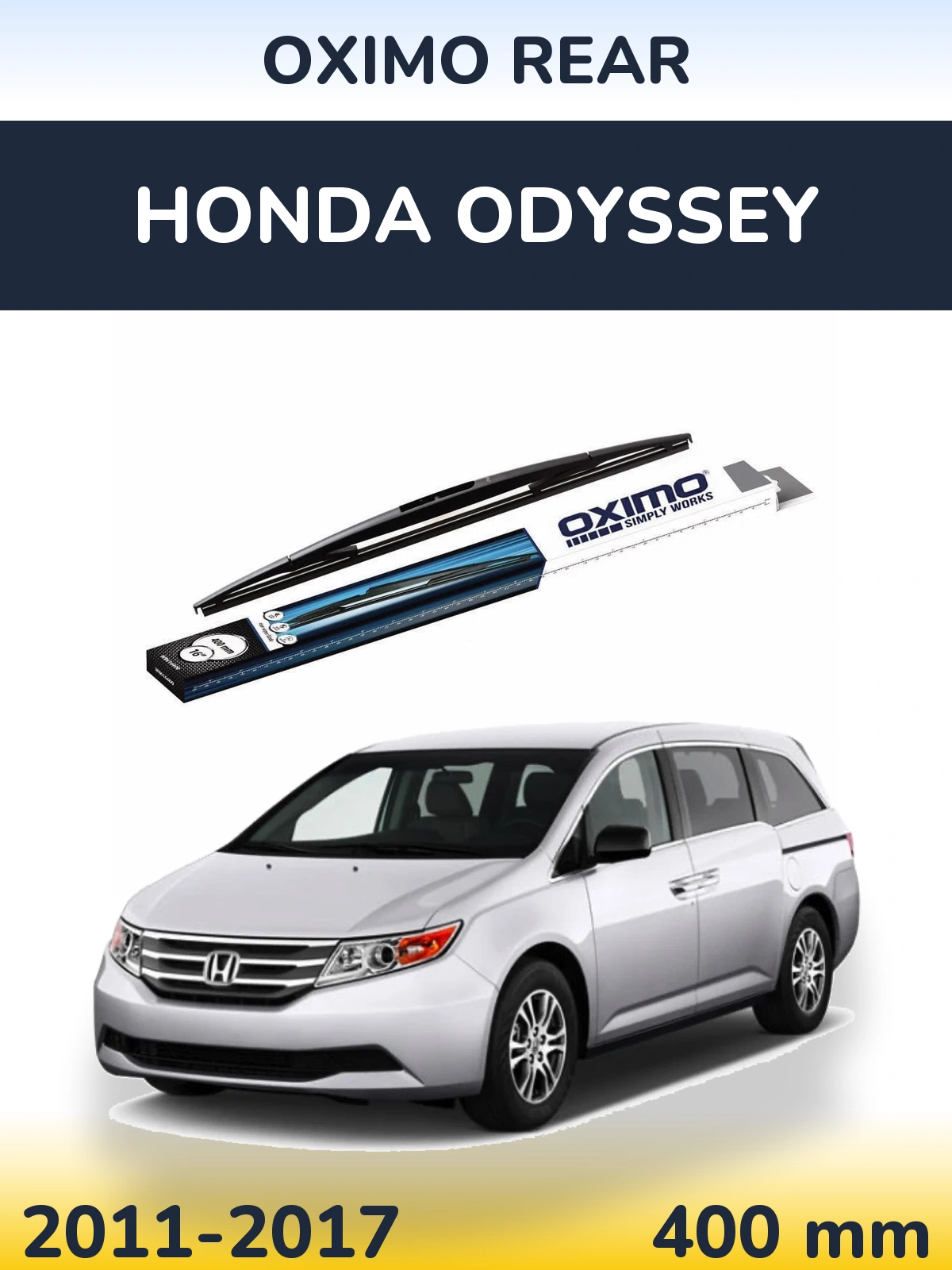 Tylna wycieraczka Oximo Rear 400 mm do Honda Odyssey 4 2011-2017