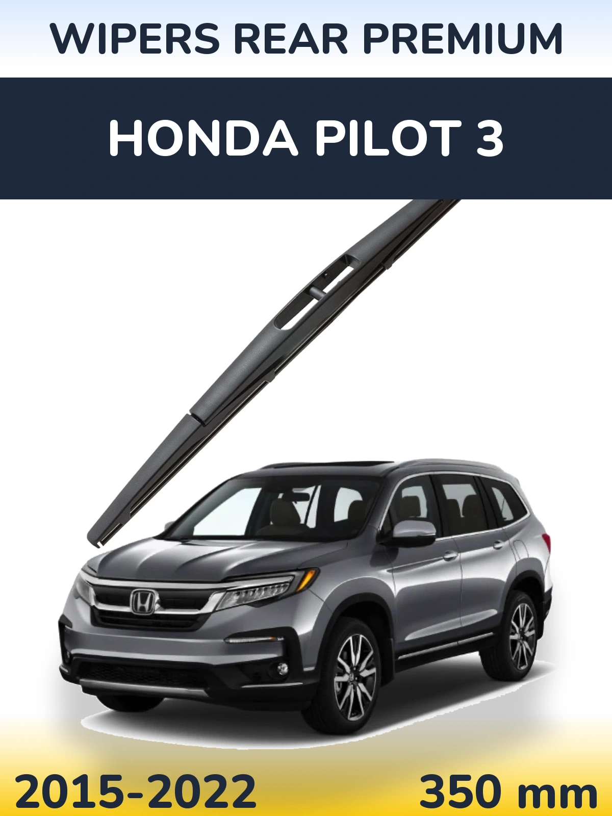 Tylna wycieraczka WIPERS REAR PREMIUM 350 mm do Honda Pilot 3 2015-2022