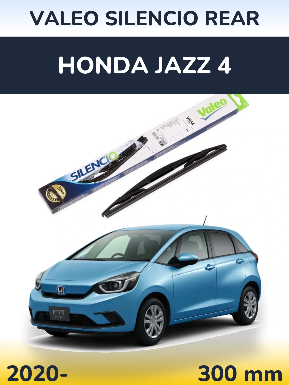 Tylna wycieraczka Valeo Silencio Rear 300 mm do Honda Jazz 4 2020-2026