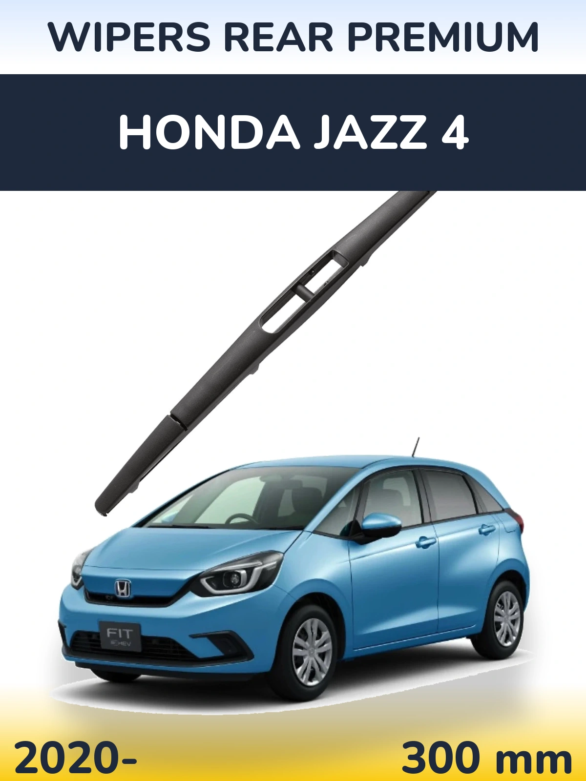 Tylna wycieraczka WIPERS REAR PREMIUM 300 mm do Honda Jazz 4 2020-2026