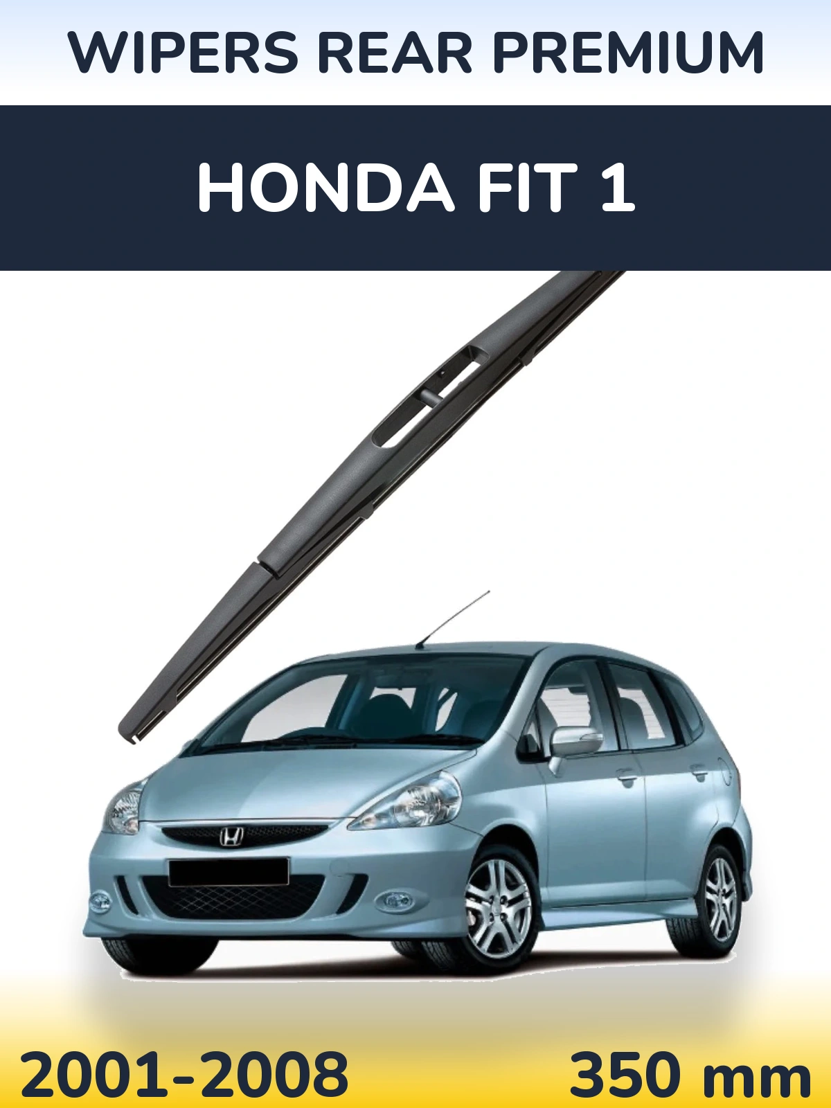 Tylna wycieraczka WIPERS REAR PREMIUM 350 mm do Honda Fit 1 2001-2008
