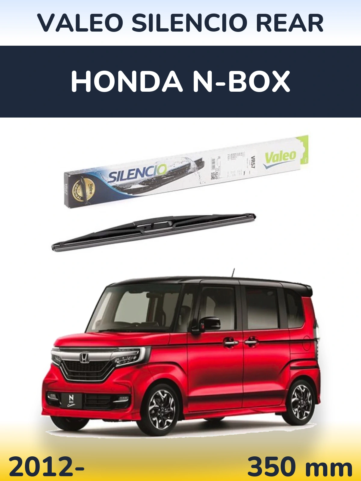 Tylna wycieraczka Valeo Silencio Rear 345 mm do Honda N-box 2012-2026