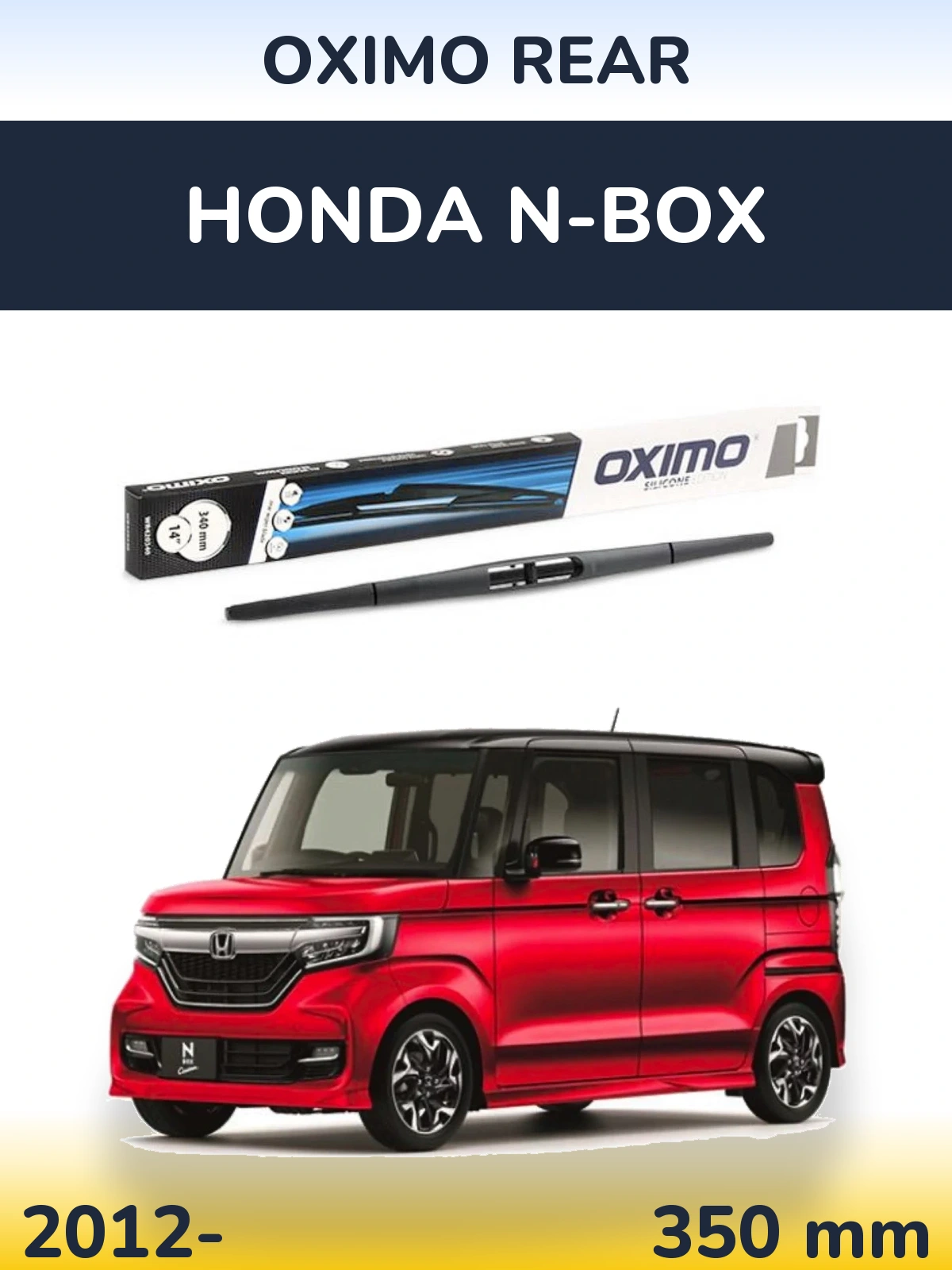 Tylna wycieraczka Oximo Rear 350 mm do Honda N-box 2012-2026