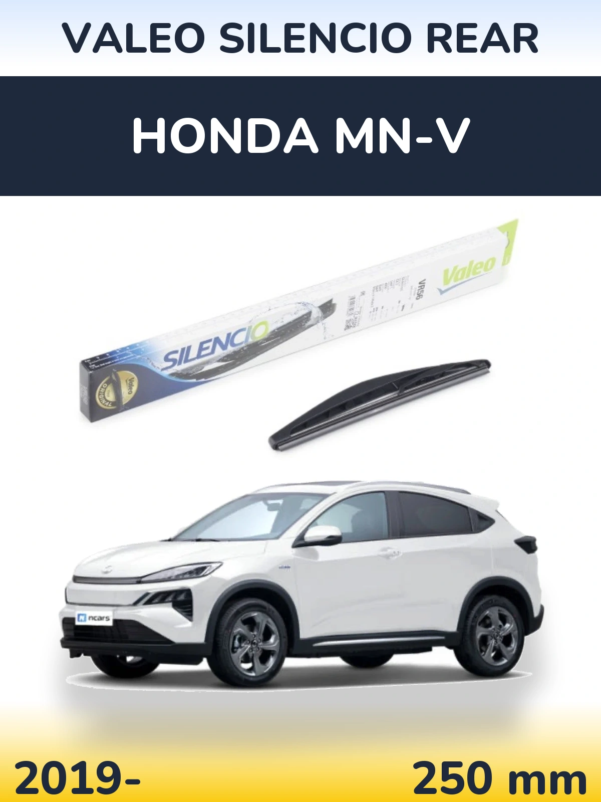 Задний дворник Valeo Silencio Rear 240 мм для Honda MN-V 2019-2026