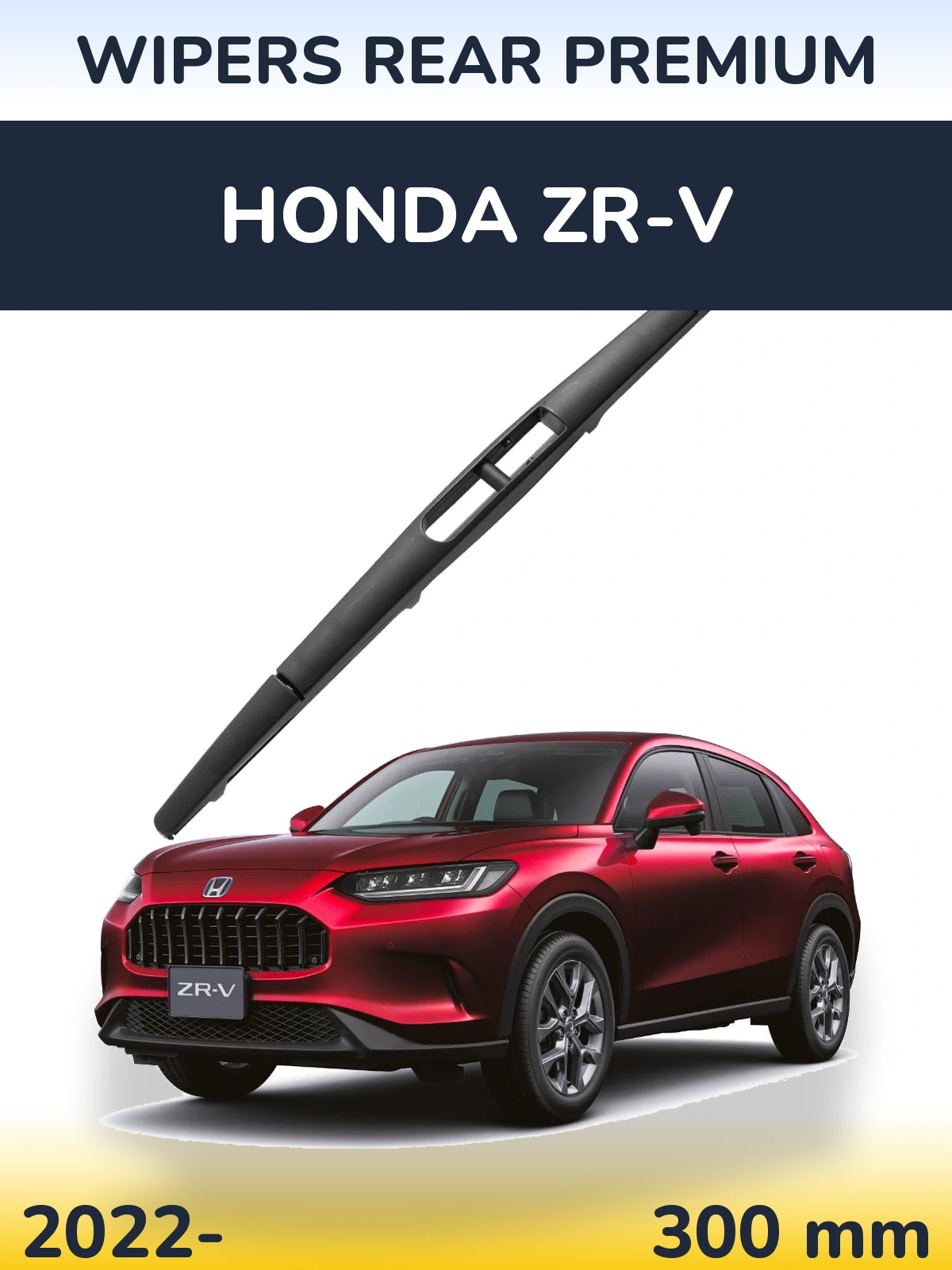 Rear wiper blade WIPERS REAR PREMIUM 300 mm for Honda ZR-V 2022-2026