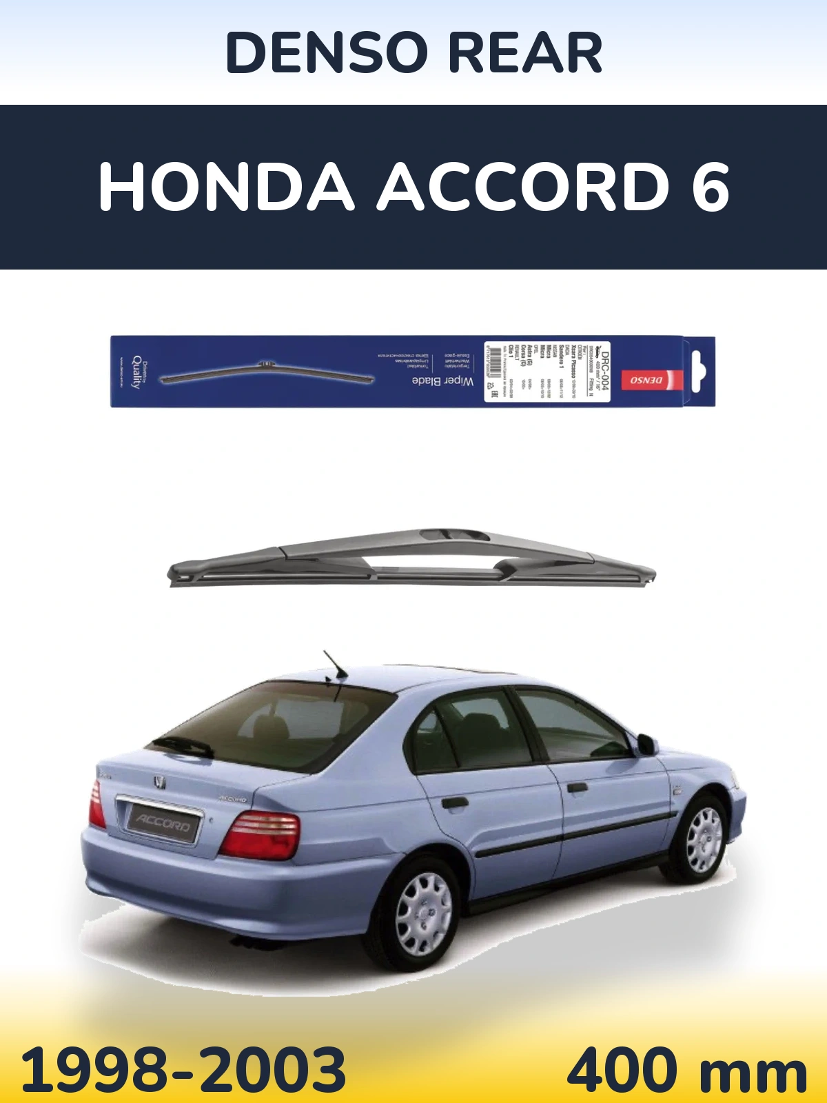 Tylna wycieraczka Denso Rear 400 mm do Honda Accord 6 1998-2003