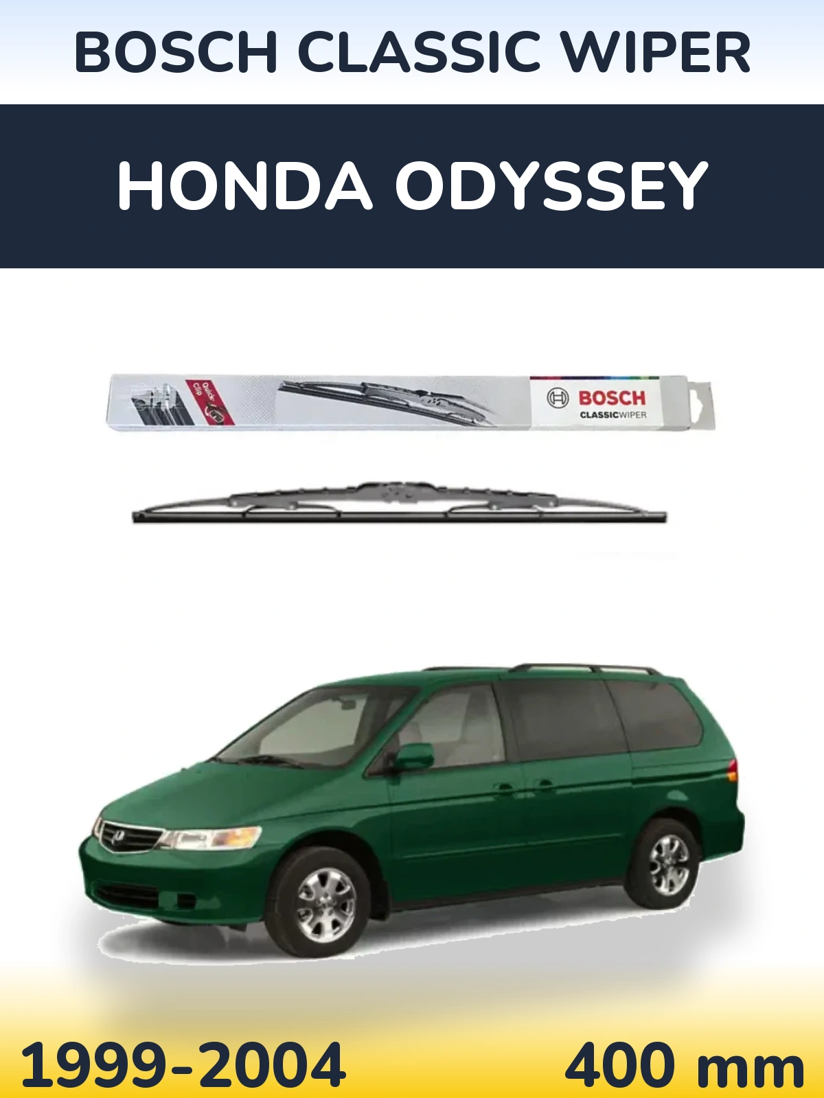 Tylna wycieraczka BOSCH Classic Wiper 400 mm do Honda Odyssey 2 1999-2004