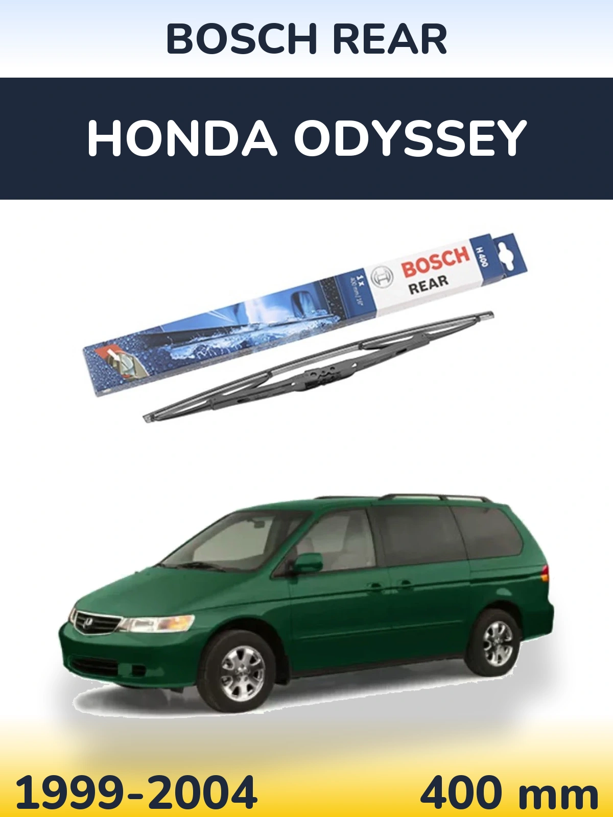 Задний дворник BOSCH Rear 400 мм для Honda Odyssey 1999-2004