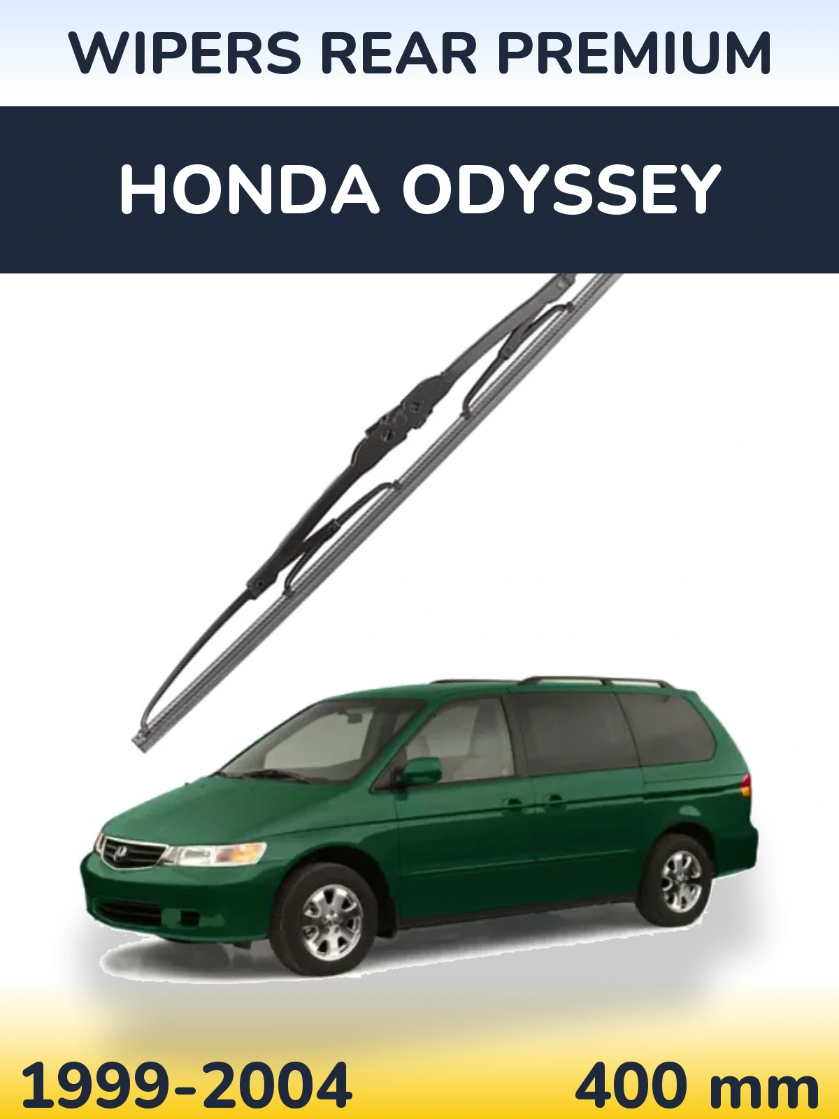 Tylna wycieraczka WIPERS REAR PREMIUM 400 mm do Honda Odyssey 2 1999-2004