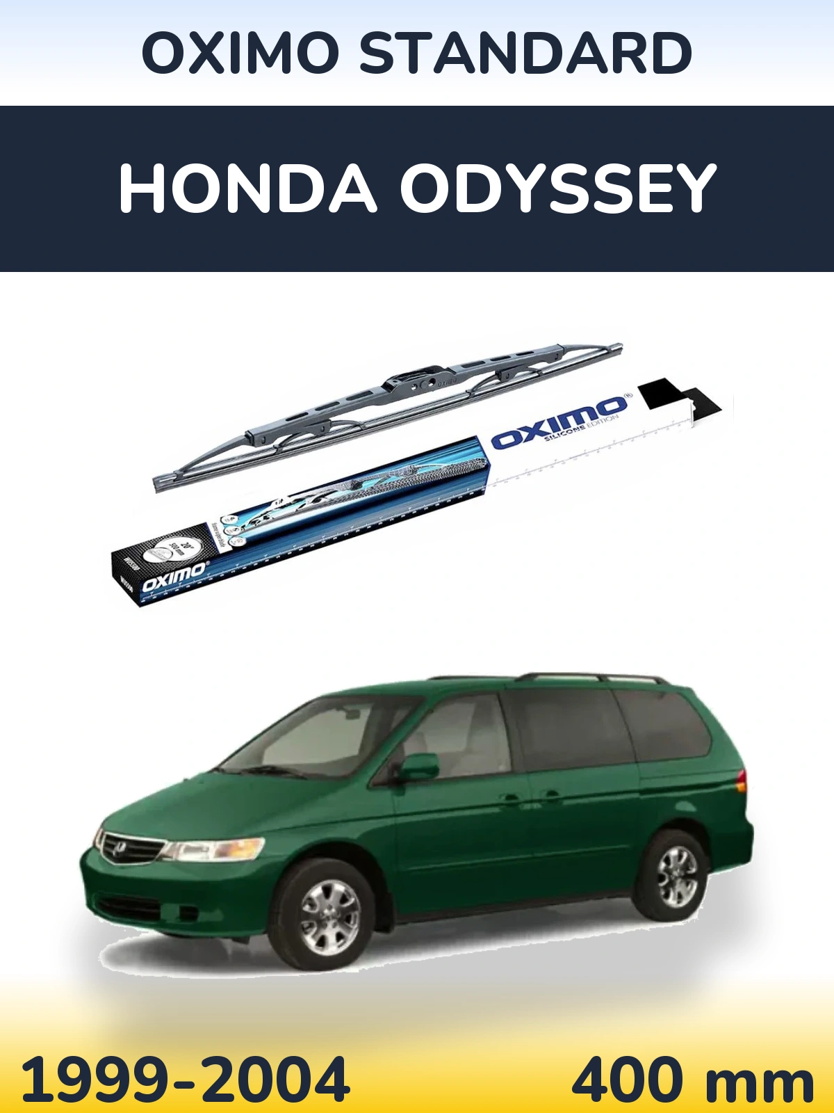Tylna wycieraczka Oximo Standard 400 mm do Honda Odyssey 2 1999-2004