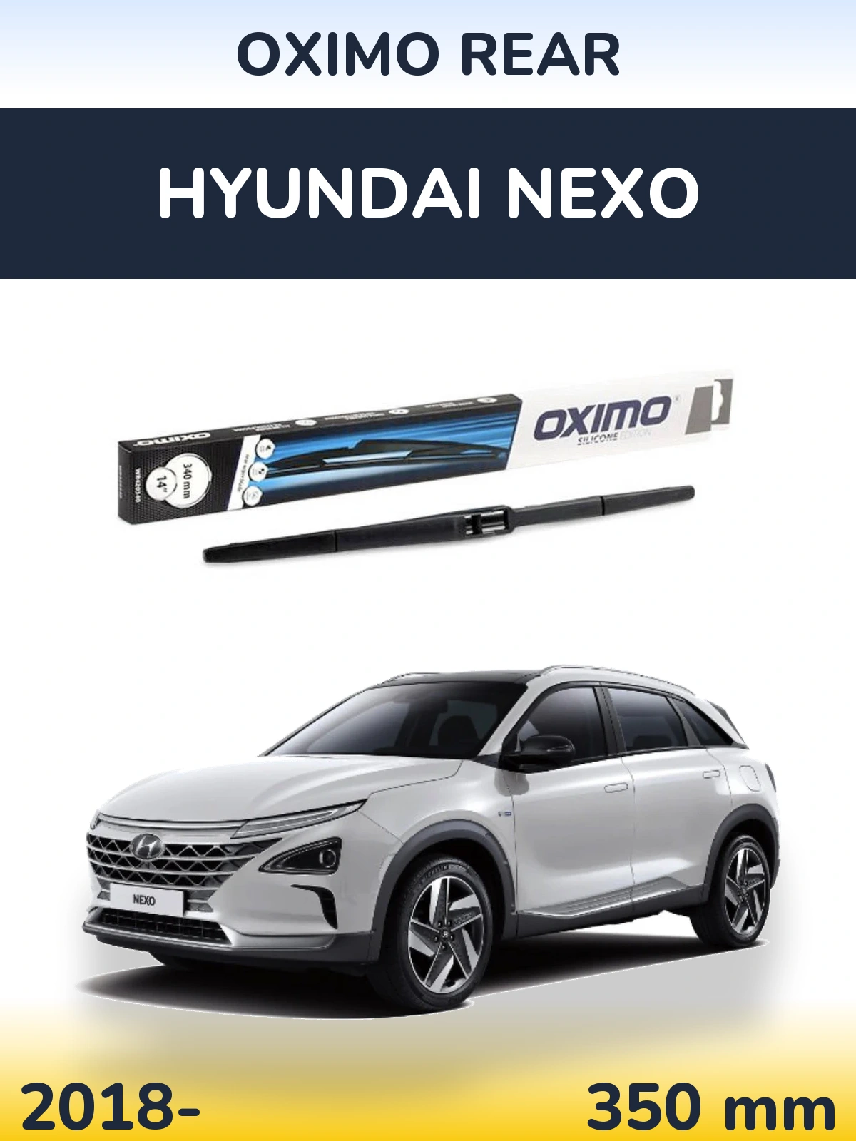 Tylna wycieraczka Oximo Rear 350 mm do Hyundai Nexo 2018-2026